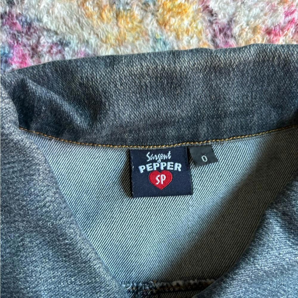 Designer Y2K sergent pepper jeans dress Size XS / US 0-2 / IT 36-38 - 3 Thumbnail