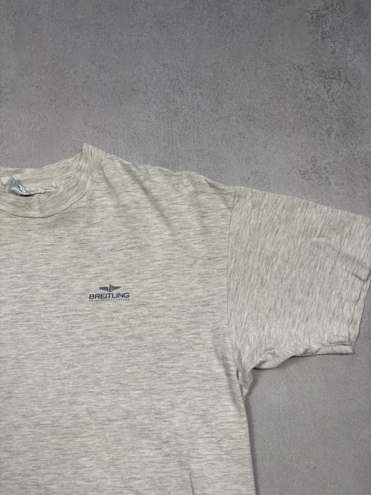 Breitling Vintage 80s Breitling Aviation Graphic T Shirt Watch Promo Size US XL / EU 56 / 4 - 12 Thumbnail
