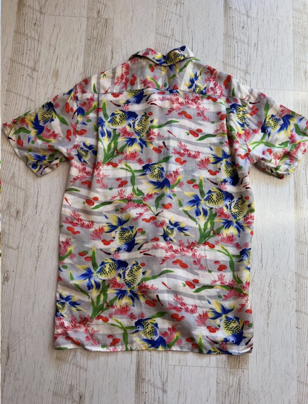 Mads Norgaard Mads Nørgaard Copenhagen Goldfish Print Shirt Size M tencel Size US M / EU 48-50 / 2 - 5 Thumbnail