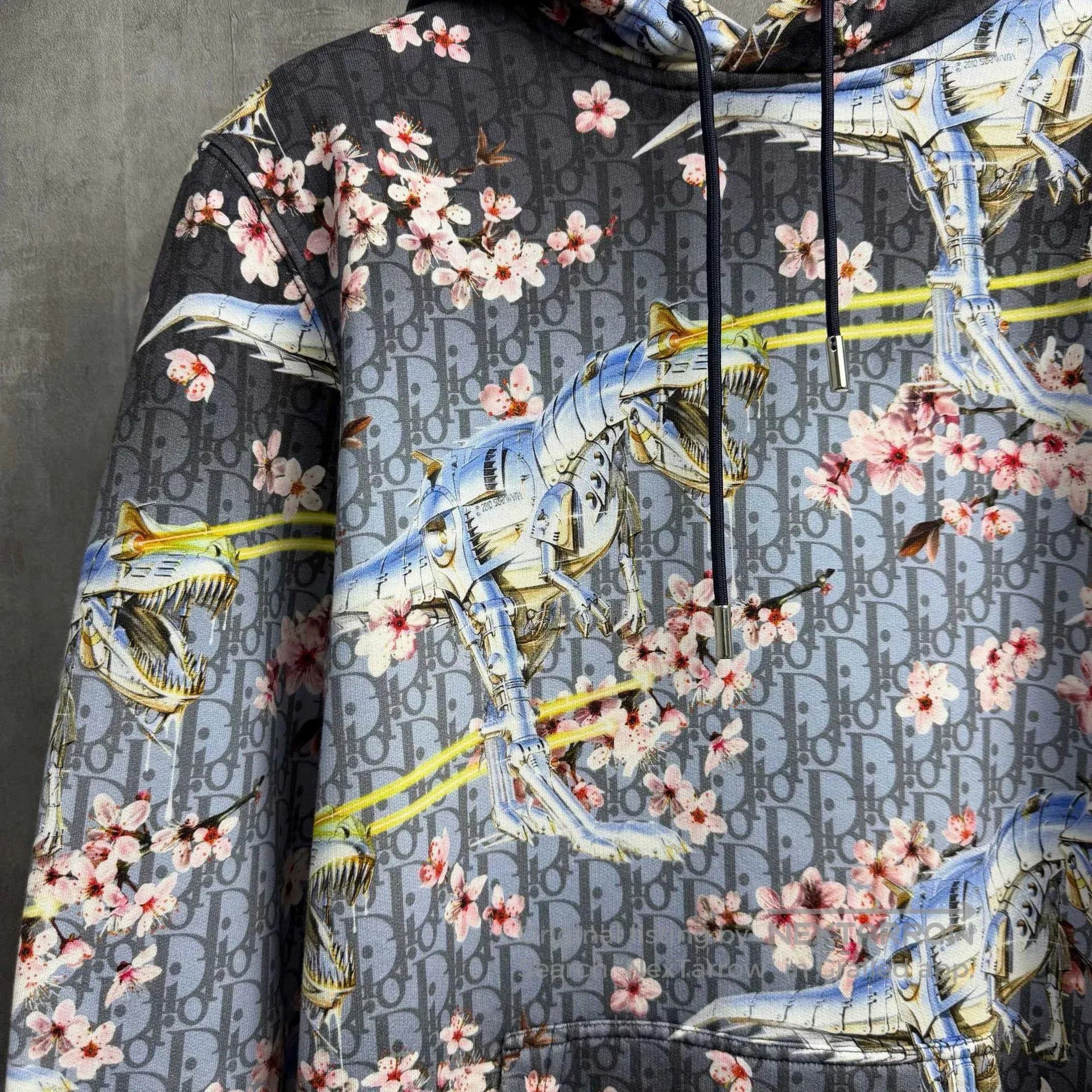 Dior Dior Sorayama Dino Cherry Blossom Hoodie. Size US XS / EU 42 / 0 - 2 Thumbnail