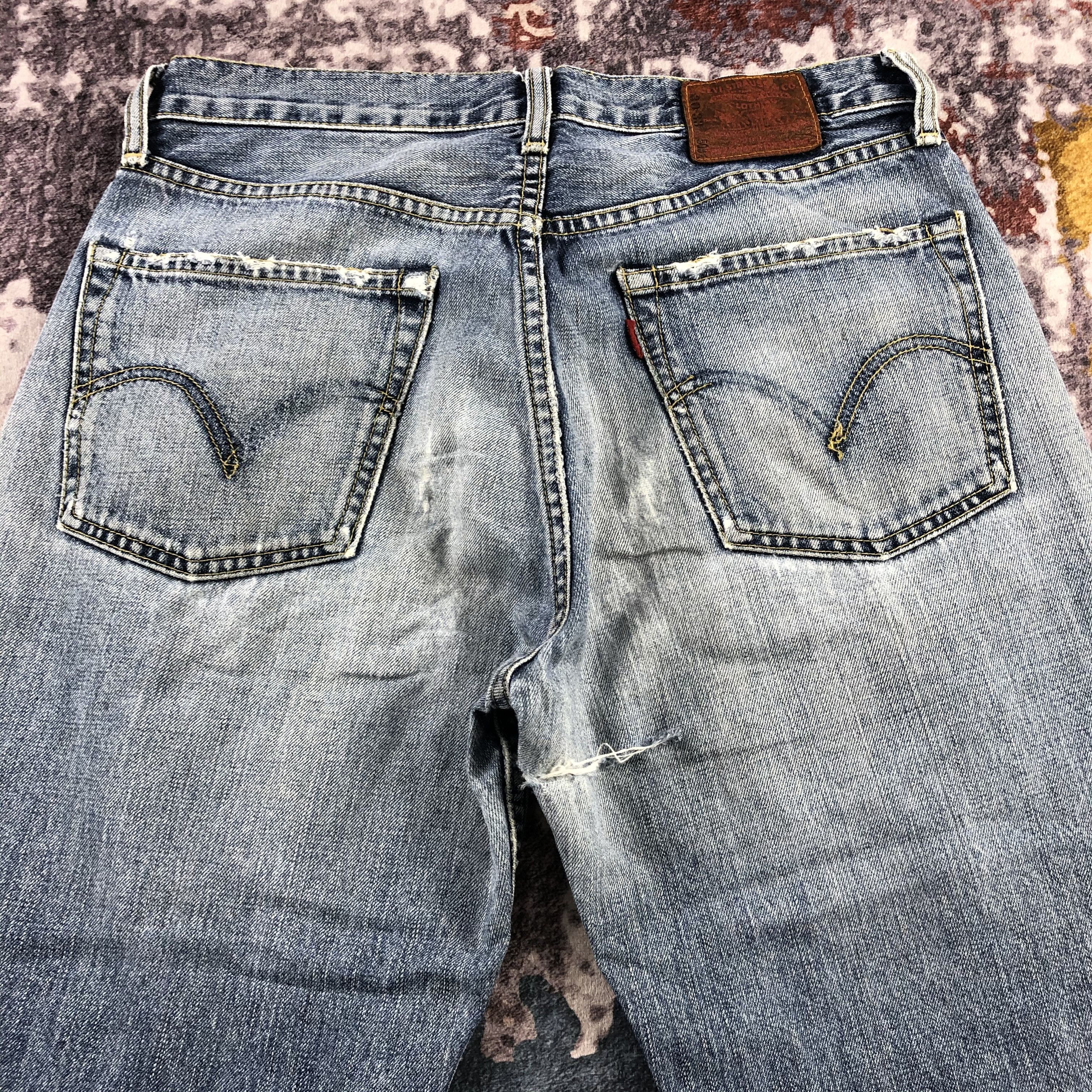 Levi's × Vintage Vintage 90s DIstress Levis 503 Jeans-JM2710 Size US 31 - 4 Thumbnail
