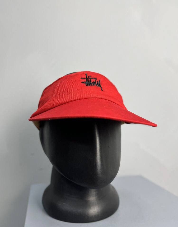 Stussy × Vintage Stussy Rare Vintage Knit Balaclava Logo Hat Cap Size ONE SIZE - 5 Thumbnail