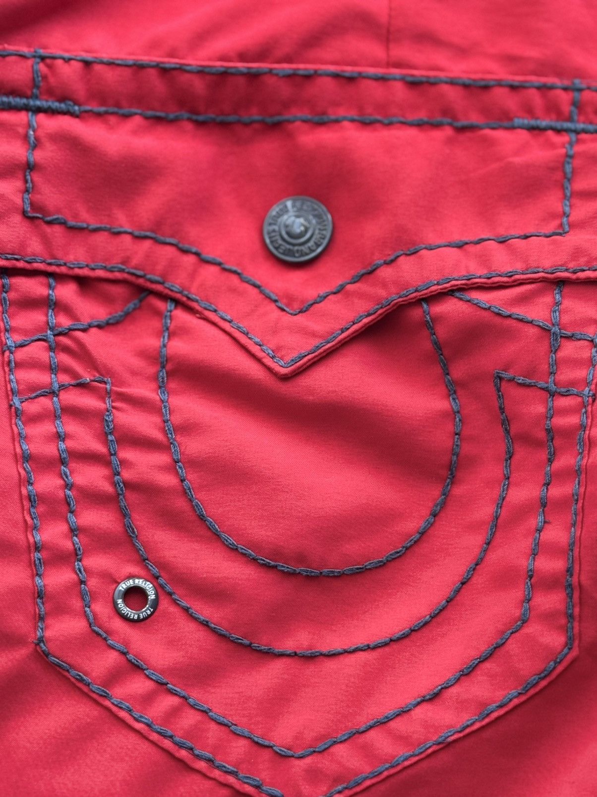 True Religion True Religion Red Shorts Size US 29 - 6 Thumbnail