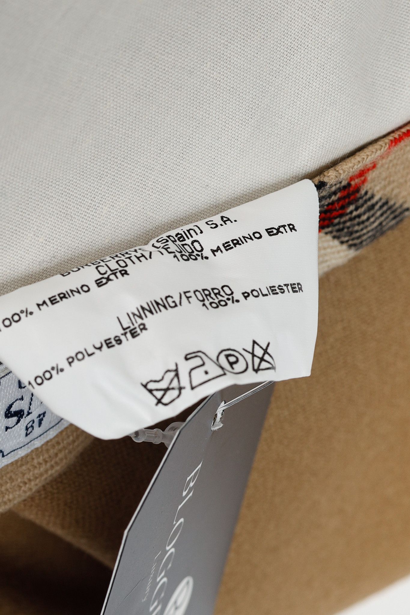 Burberry Burberry Tan Wool Check-Trim Trousers Size US 32 / EU 48 - 11 Thumbnail