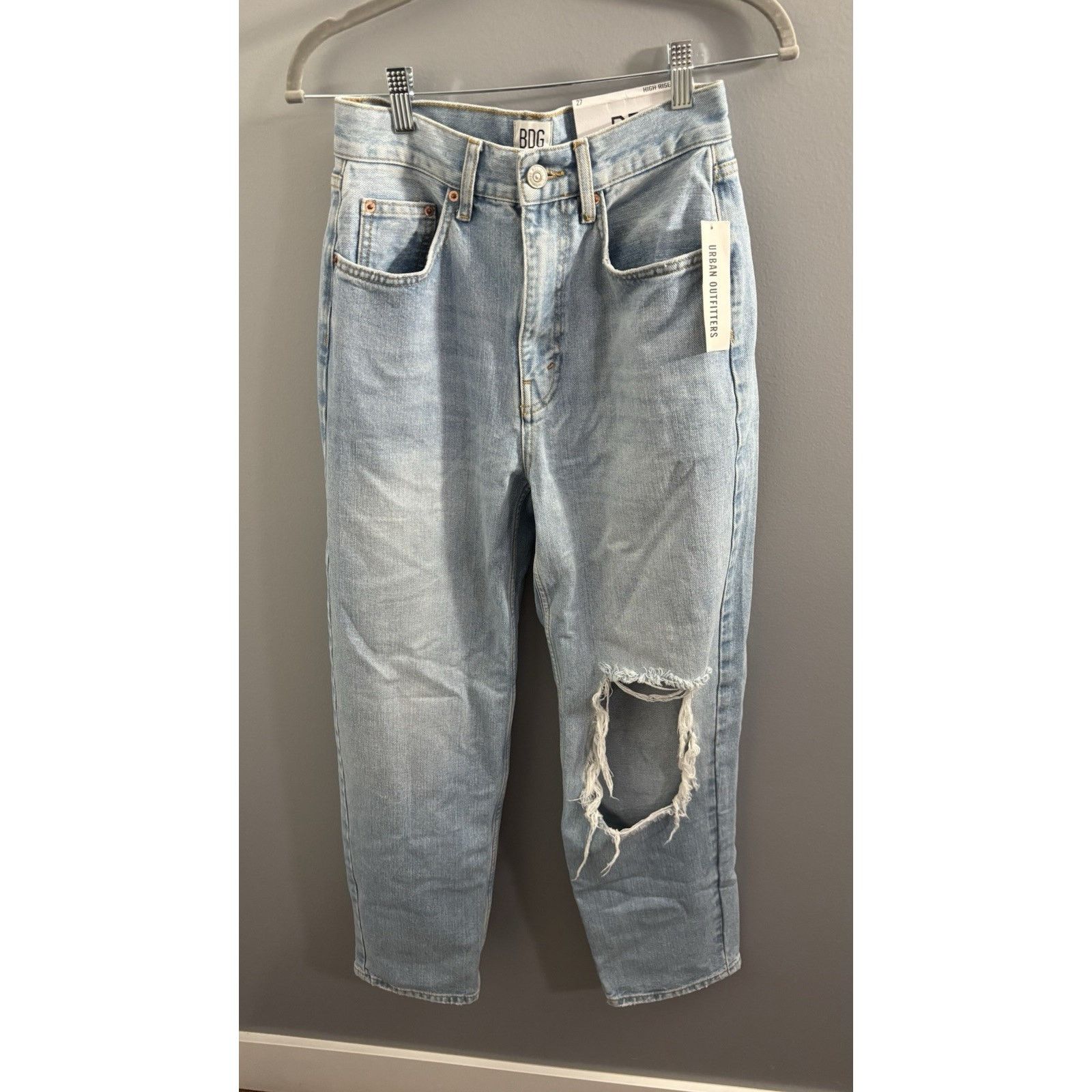 Bdg BDG High Rise Baggy Jean 27 New Size 27" / US 4 / IT 40 - 1 Thumbnail