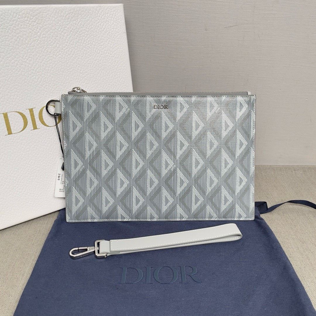 Dior Dior Diamond Pattern A5 Clutch Size ONE SIZE - 1 Thumbnail