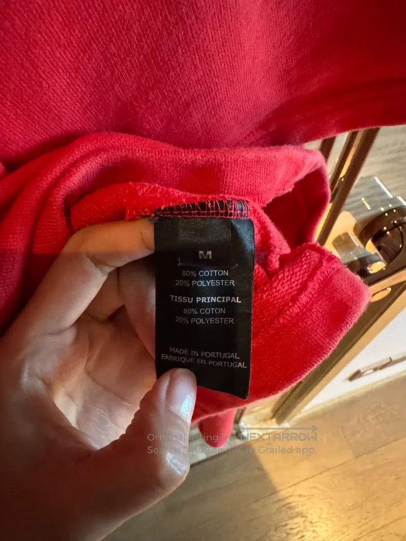 Vetements Vetements Red fake two-piece hoodie Size US M / EU 48-50 / 2 - 6 Thumbnail