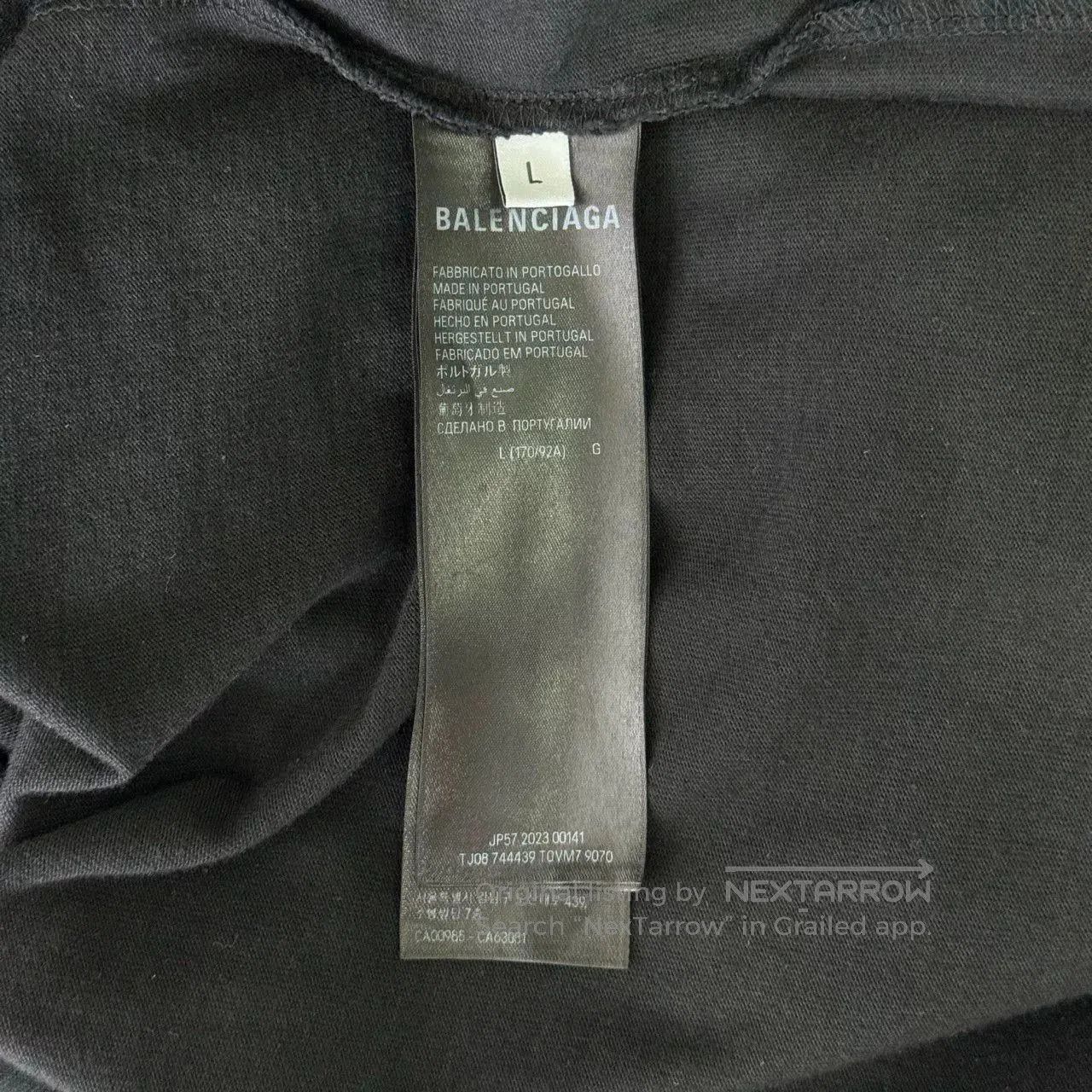Balenciaga Balenciaga Qixi Limited Embroidery Tee. Size US L / EU 52-54 / 3 - 5 Thumbnail