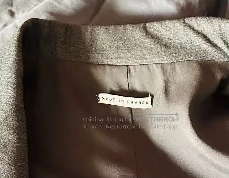Hermes Hermes Cashmere Gray H-Button Jacket Size S / US 4 / IT 40 - 4 Thumbnail