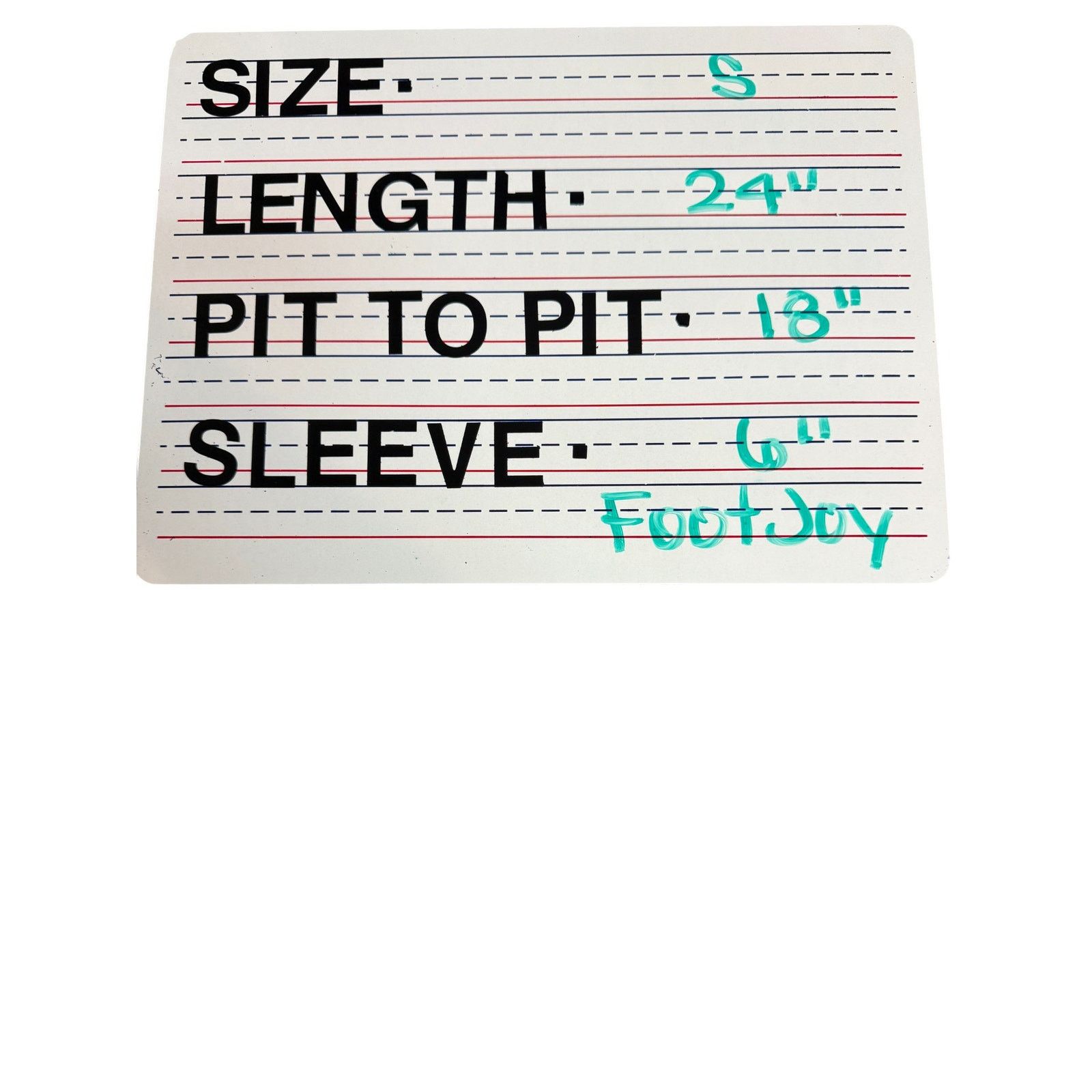 Footjoy FootJoy Polo Shirt Women Small Sky Blue Golf ProDry Size S / US 4 / IT 40 - 8 Thumbnail