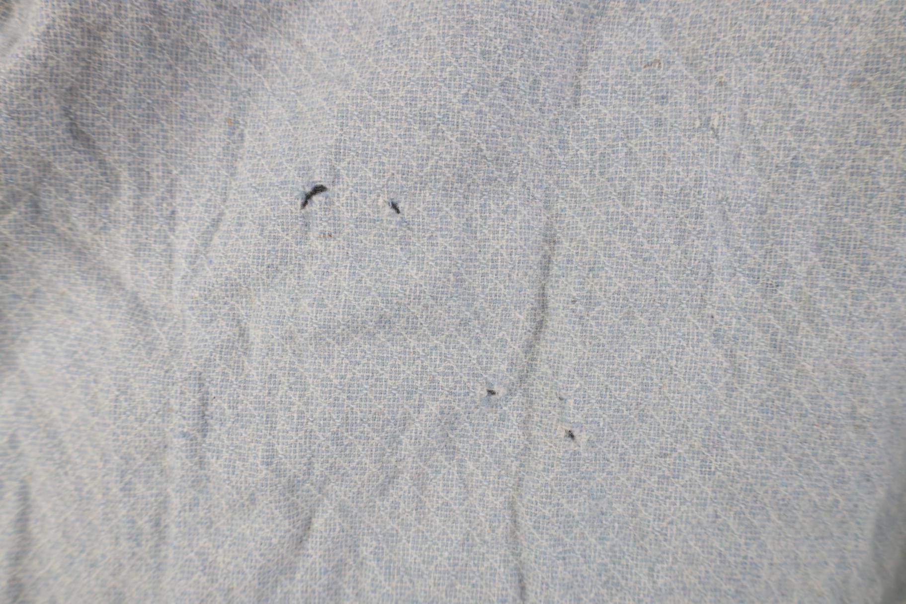 Vintage Vintage 50s 60s Pearl Button Wool Knit Button Shirt Blue USA Size US S / EU 44-46 / 1 - 16 Thumbnail