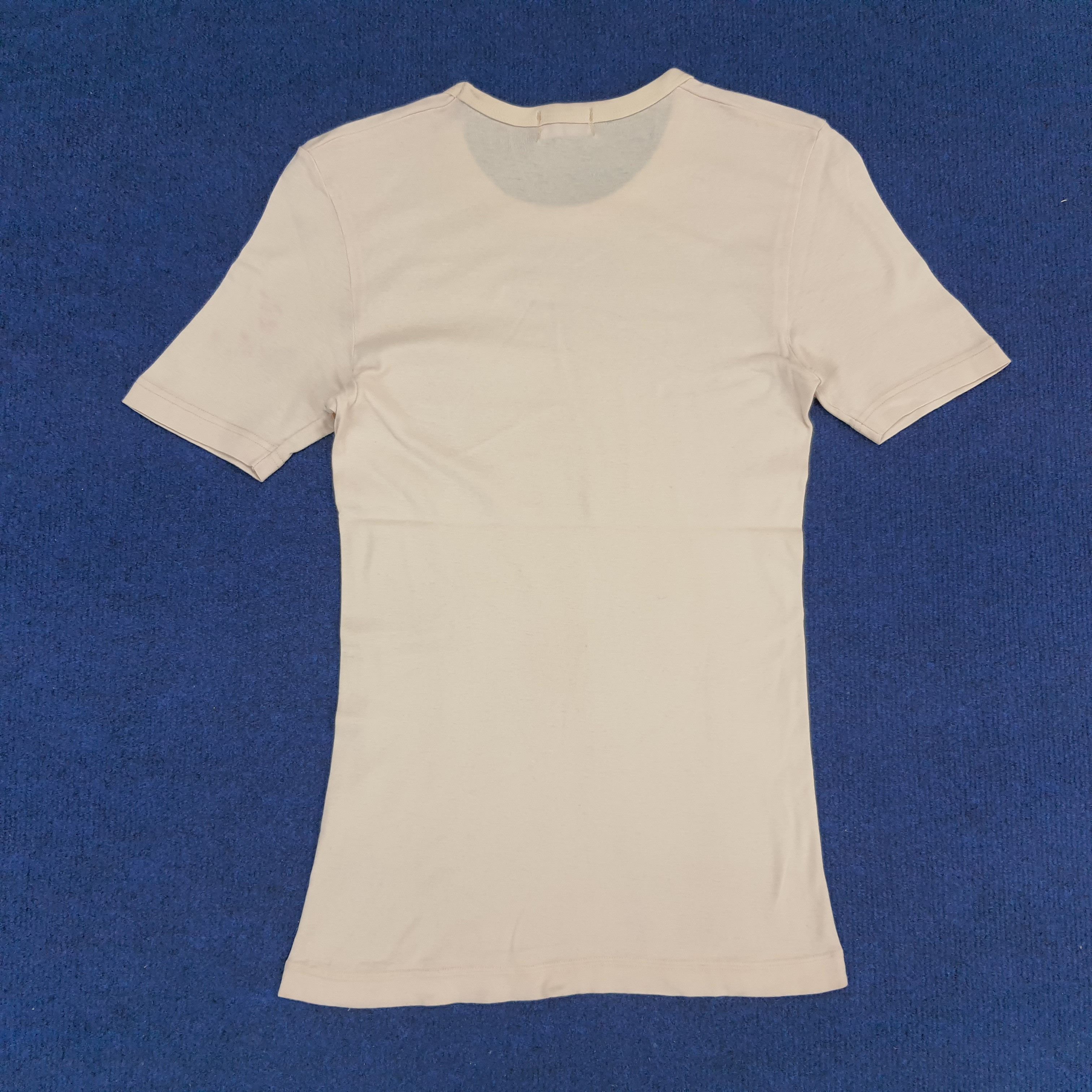 Helmut Lang × Vintage Vintage Helmut Lang Plain T-shirt Size XXS / US 00 / IT 34 - 3 Thumbnail
