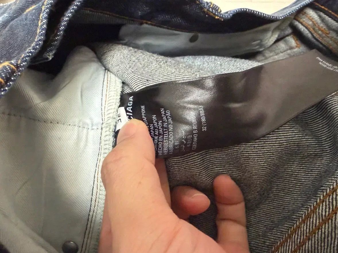Balenciaga Balenciaga Wardrobe Washed Denim Jean Size US 32 / EU 48 - 4 Thumbnail