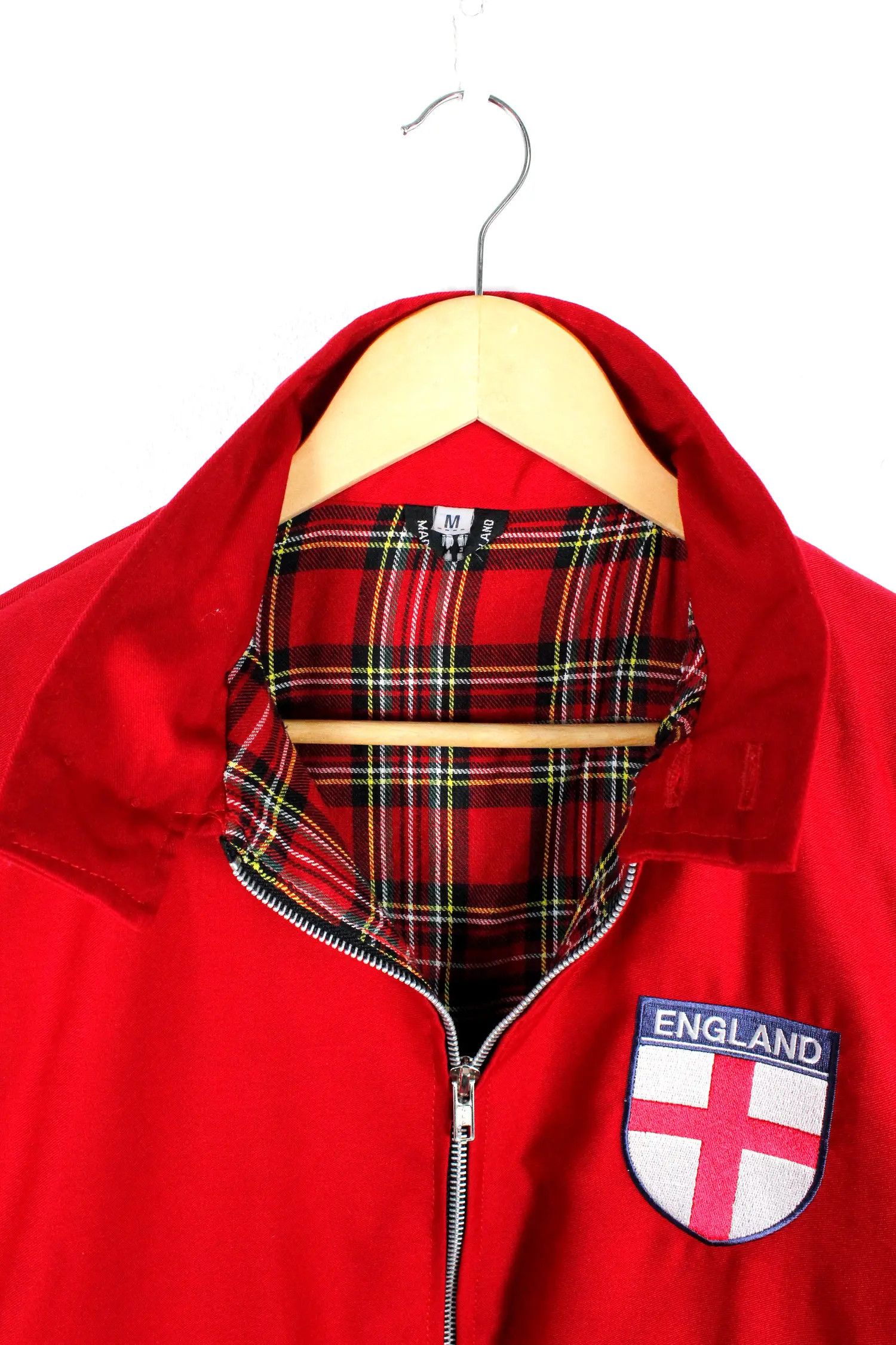 F.C. Real Bristol Vintage England Football Red Harington Style Jacket 90s Size US M / EU 48-50 / 2 - 3 Thumbnail