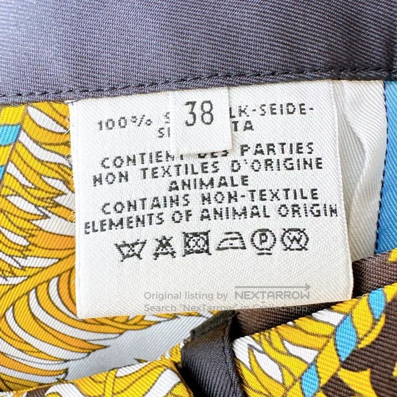 Hermes Hermes Color-Blocked Casual Crop Pants Size 25" / US 0 / IT 36 - 6 Thumbnail