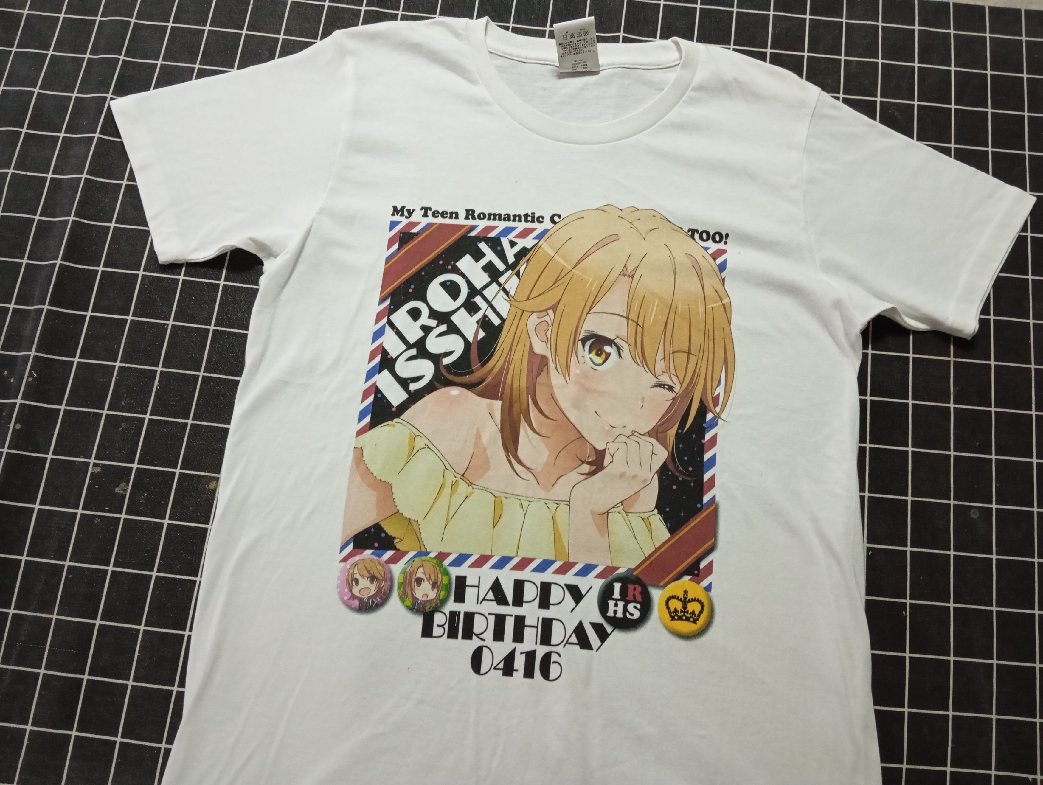 Japanese Brand Iroha Isshiki Oregairu Limited Edition Tshirt anime waifu Size US M / EU 48-50 / 2 - 2 Thumbnail