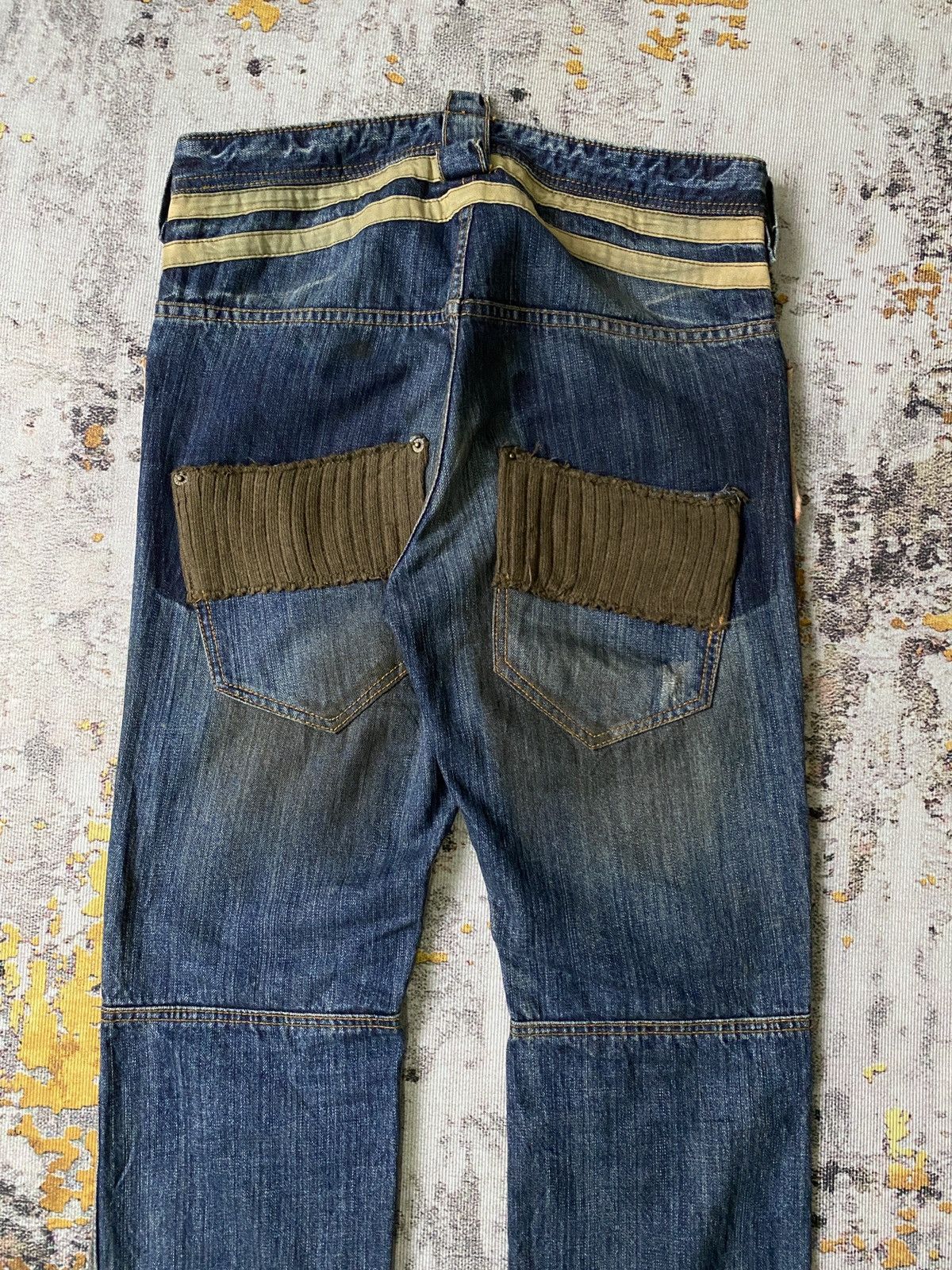 Japanese Brand PPFM Japan Distressed Denim Size US 31 - 10 Thumbnail