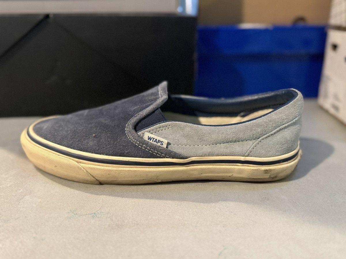 Vans × Wtaps Vans Vault Wtaps Navy Slip-on sz7.5 Size US 7.5 / EU 40-41 - 8 Thumbnail