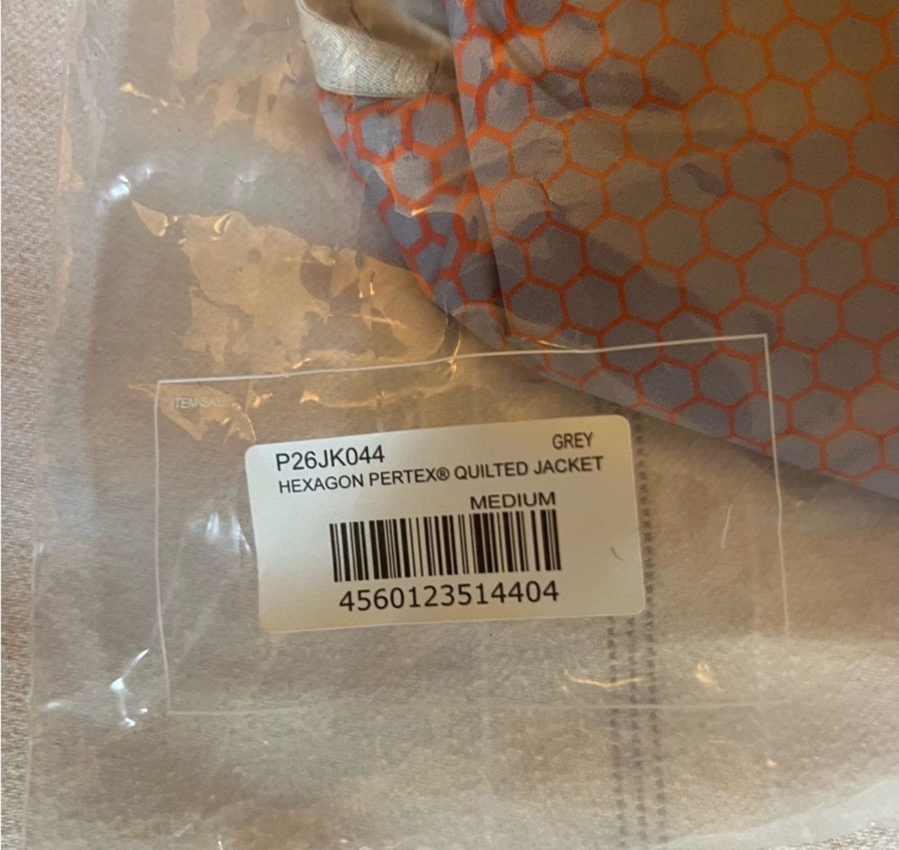 Palace Palace Hexagon Pertex Quilted Jacket in Grey Size medium Size US M / EU 48-50 / 2 - 7 Thumbnail