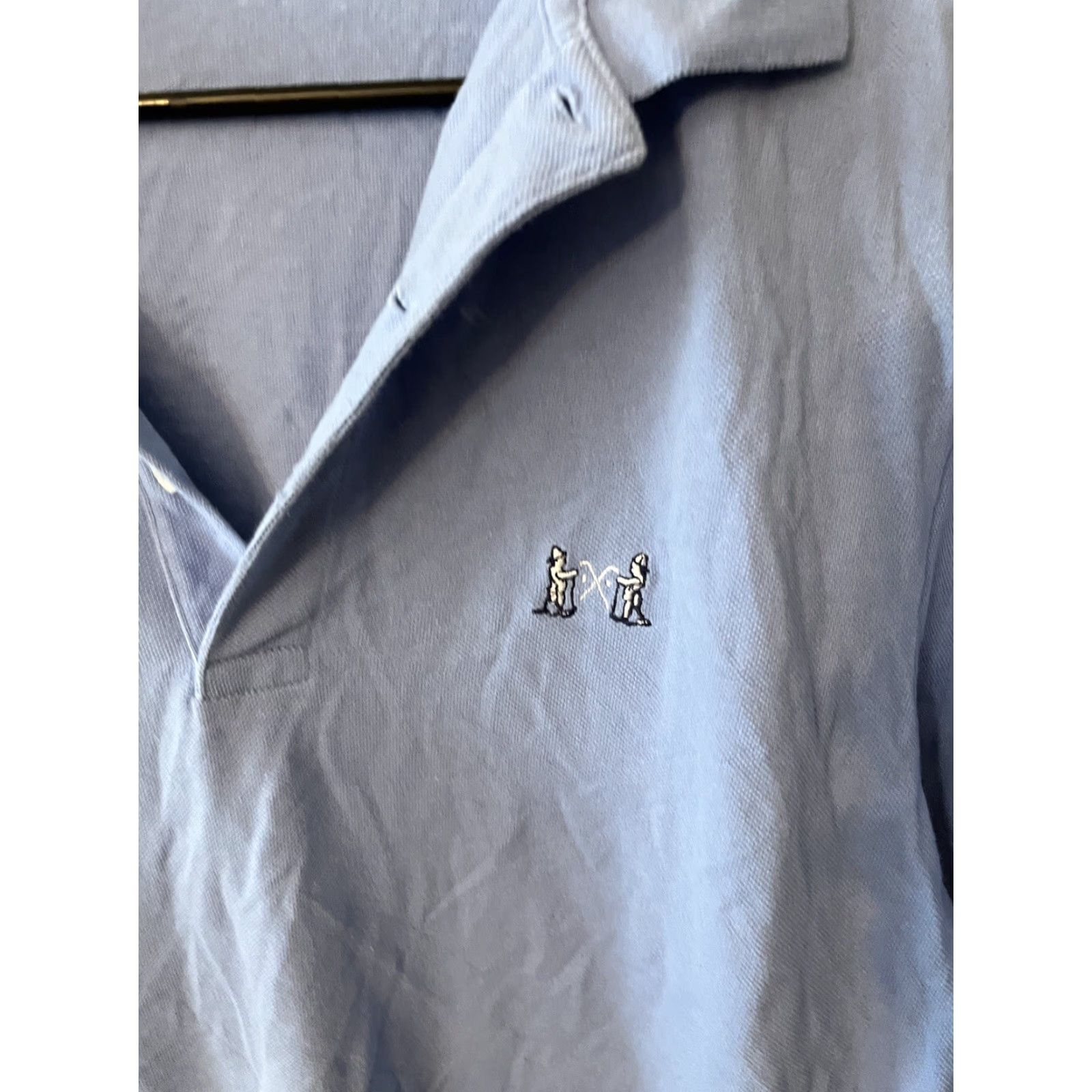 Ralph Lauren Polo Golf Ralph Lauren Polo Shirt Men M Blue 100% Pima Cotton Solid Embroidered Logo Size US M / EU 48-50 / 2 - 4 Thumbnail