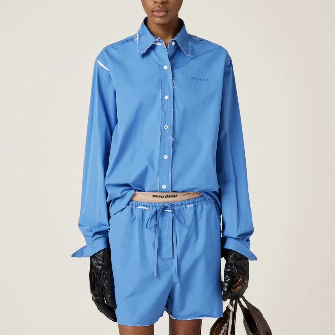 Miu Miu Miu Miu Button Up it_40 Women Size S / US 4 / IT 40 - 1 Thumbnail