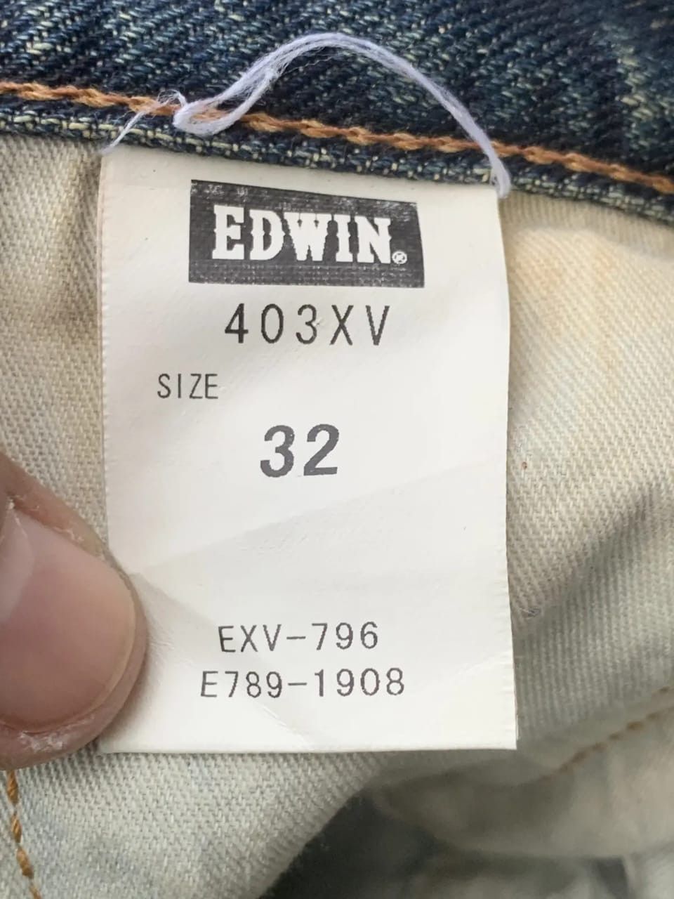 Edwin Edwin exclusive vintage model XV fucking faded. Size US 34 / EU 50 - 7 Thumbnail