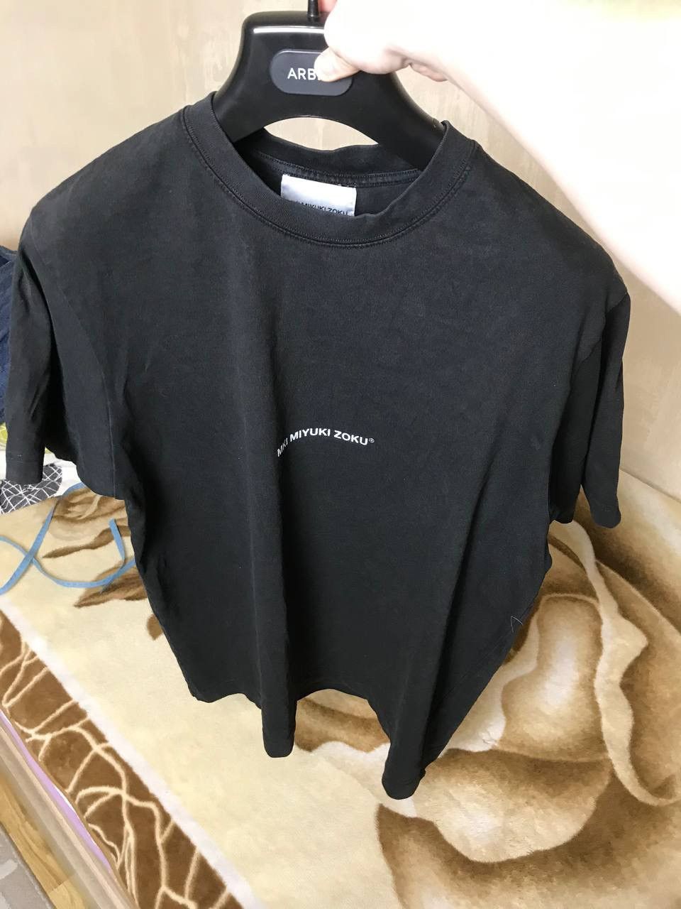 Hysteric Glamour 🔥 RARE Mki Miyuki Zoku Logo Baggy Oversize T Shirt Black Size US M / EU 48-50 / 2 - 4 Thumbnail