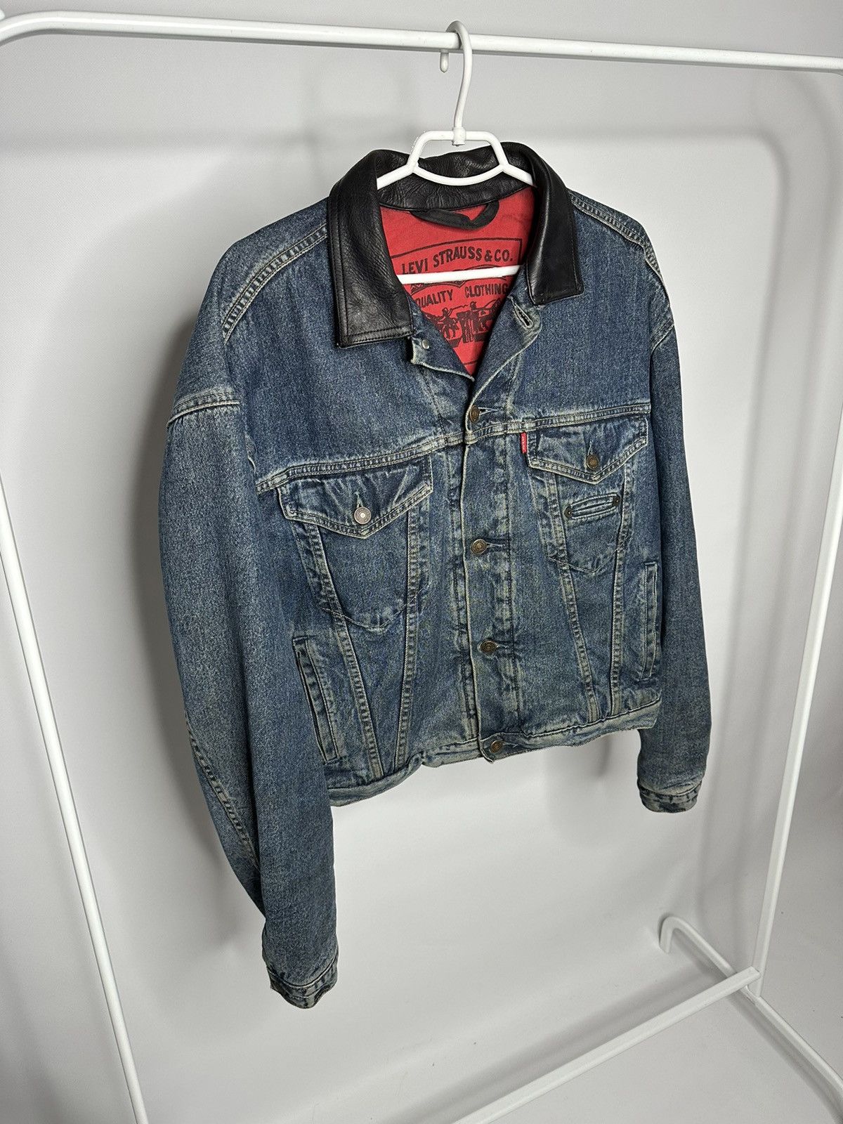 Levi's × Vintage Levi’s Demin Jacket Vintage Size US XL / EU 56 / 4 - 2 Thumbnail