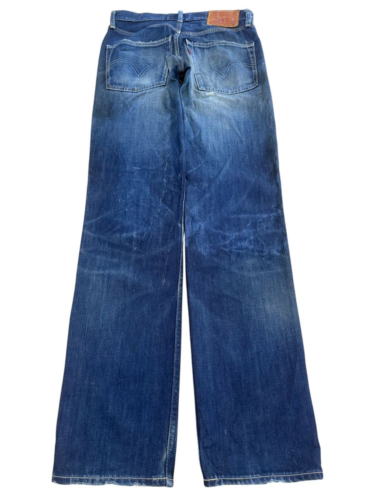 Levi's Vintage Levi’s 502 Selvedge Mud Wash Loose Jeans Size US 29 - 2 Thumbnail