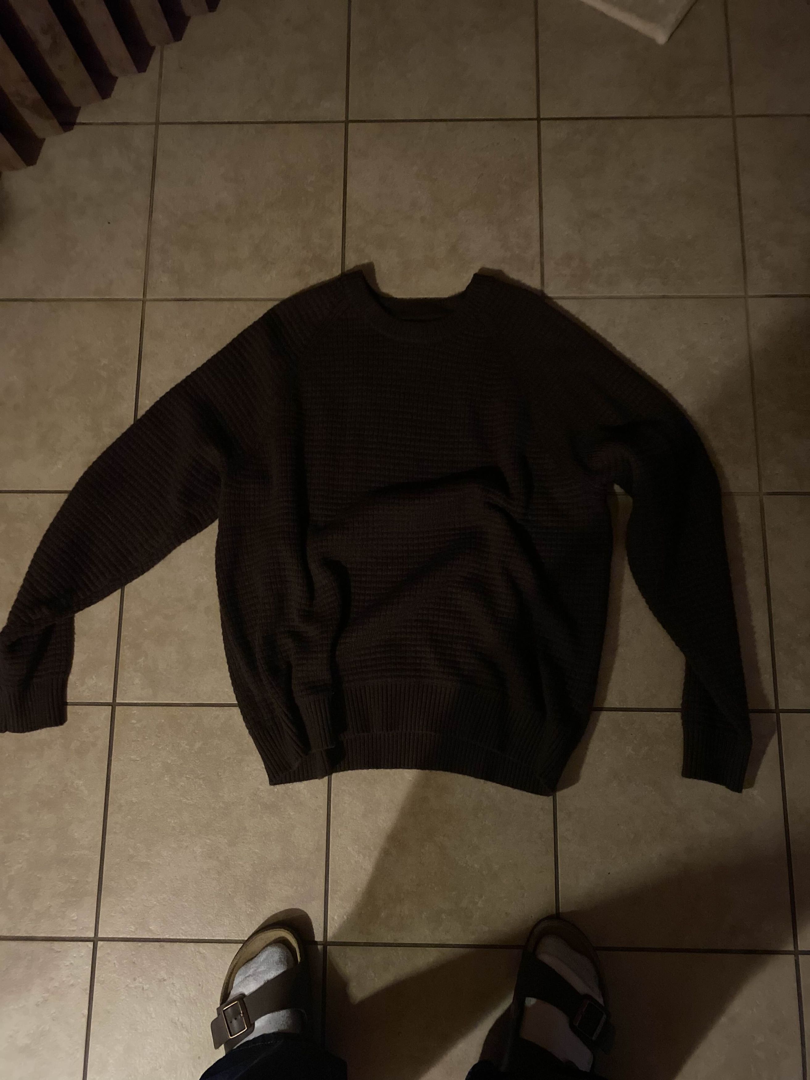 Banana Republic × Other Banana Republic Brown Waffle Knit Sweater Size US XXL / EU 58 / 5 - 3 Thumbnail