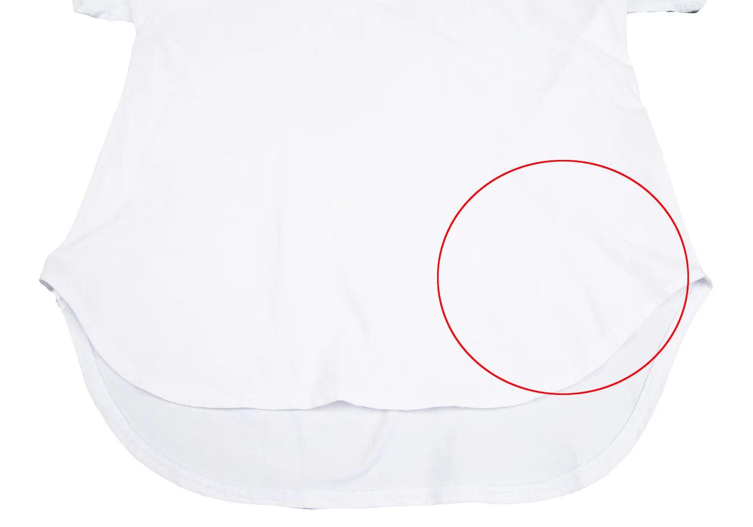 Yohji Yamamoto Cotton Jersey Round Cut T-Shirt in White Size US S / EU 44-46 / 1 - 7 Thumbnail