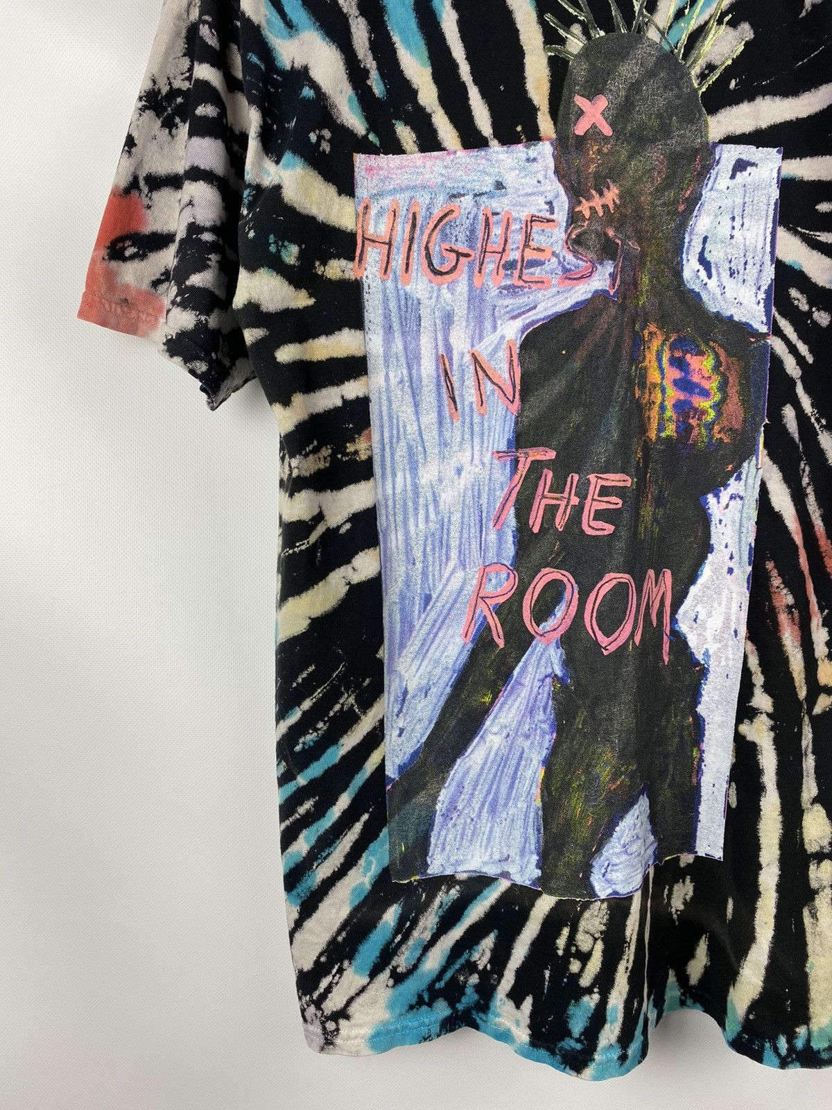 Travis Scott Cactus Jack Travis Scott Highest In The Room 2019 T Shirt Size US L / EU 52-54 / 3 - 17 Thumbnail