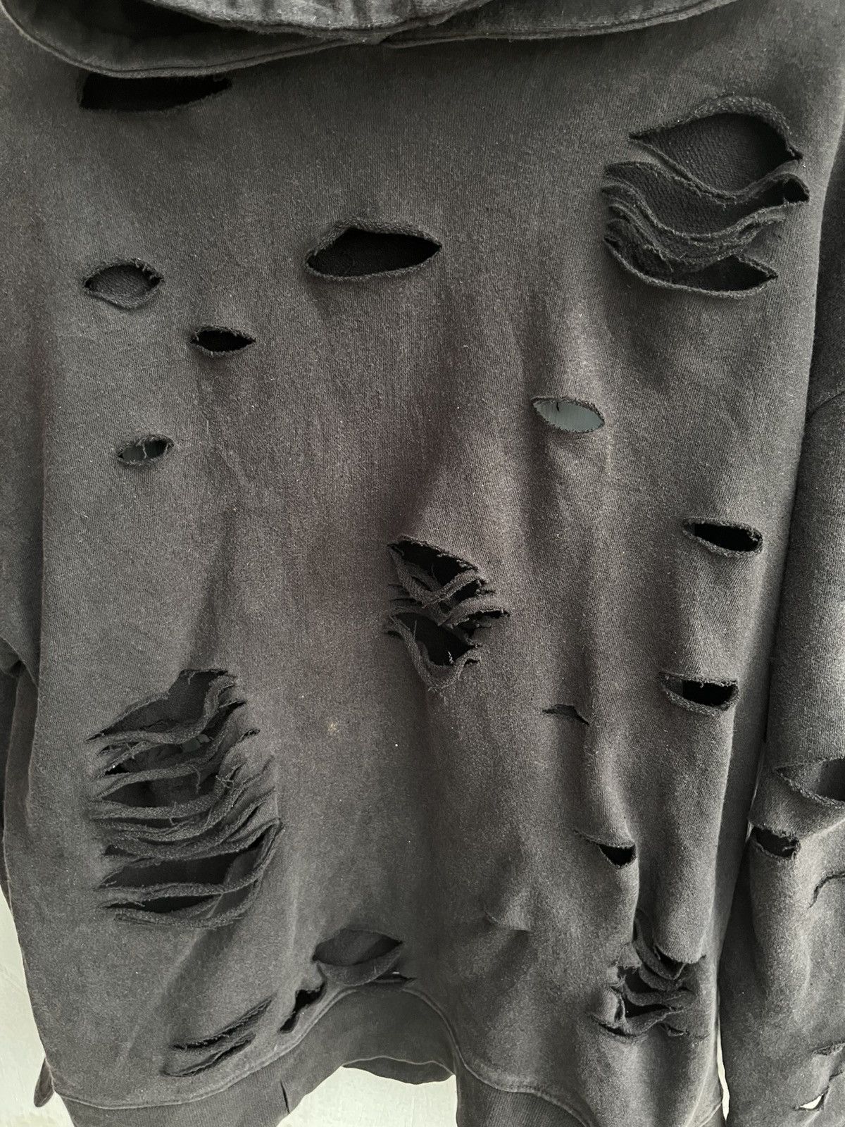 KMRii Ad Hoc Crazy Distressed Hoodie Punk Lgb Balenciaga style Size US M / EU 48-50 / 2 - 6 Thumbnail