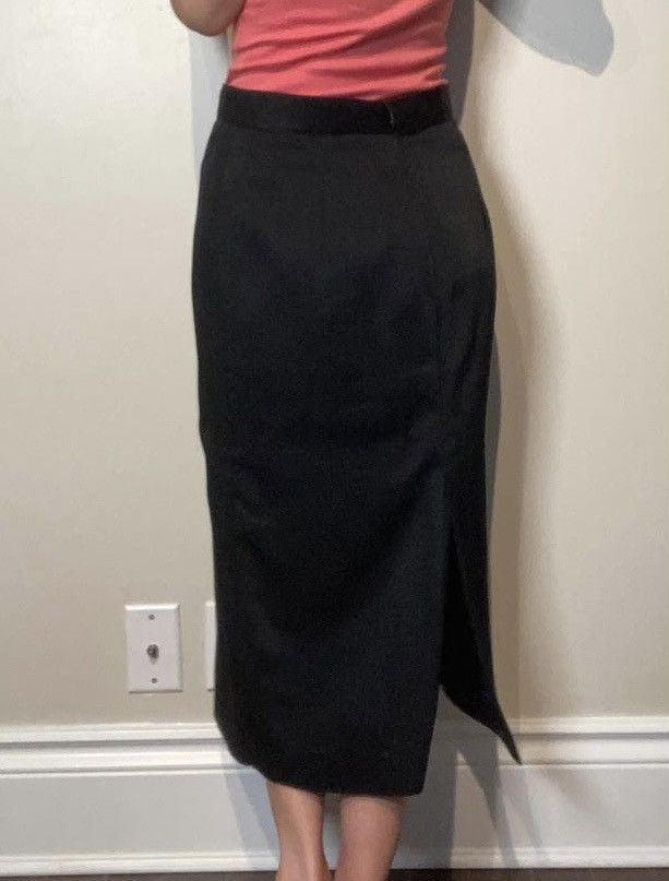 Vintage Vintage Satin Midi Skirt Size 29" - 3 Thumbnail