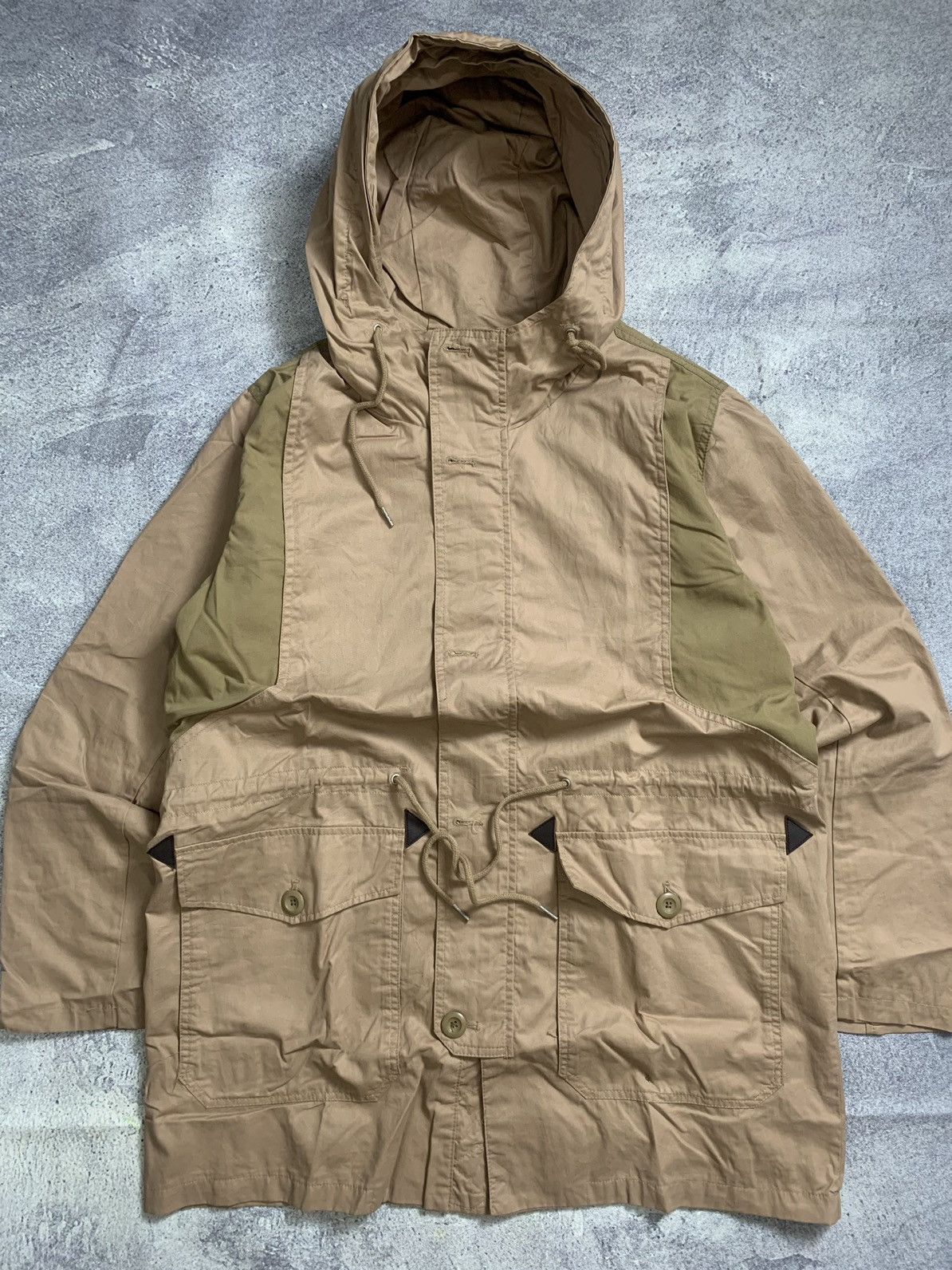 Designer × Japanese Brand Vintage Brown 'Tate' Parka Jacket Size US L / EU 52-54 / 3 - 2 Thumbnail