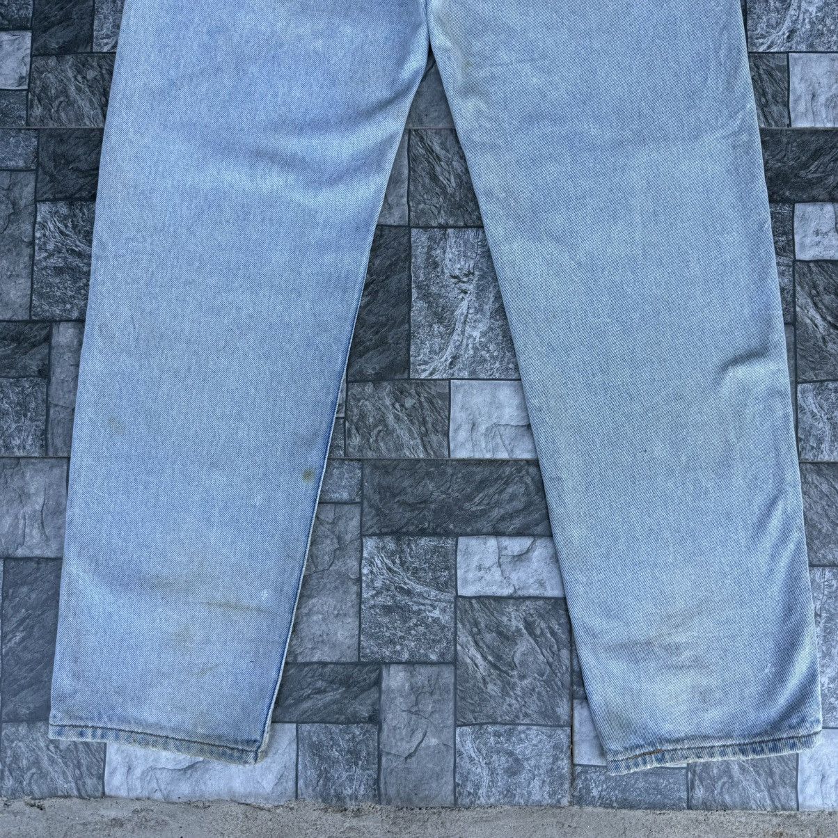Levi's Vintage Clothing Vintage 97' Levi's 550 Orange Tag Faded Rusty Denim Jean Size US 33 - 13 Thumbnail