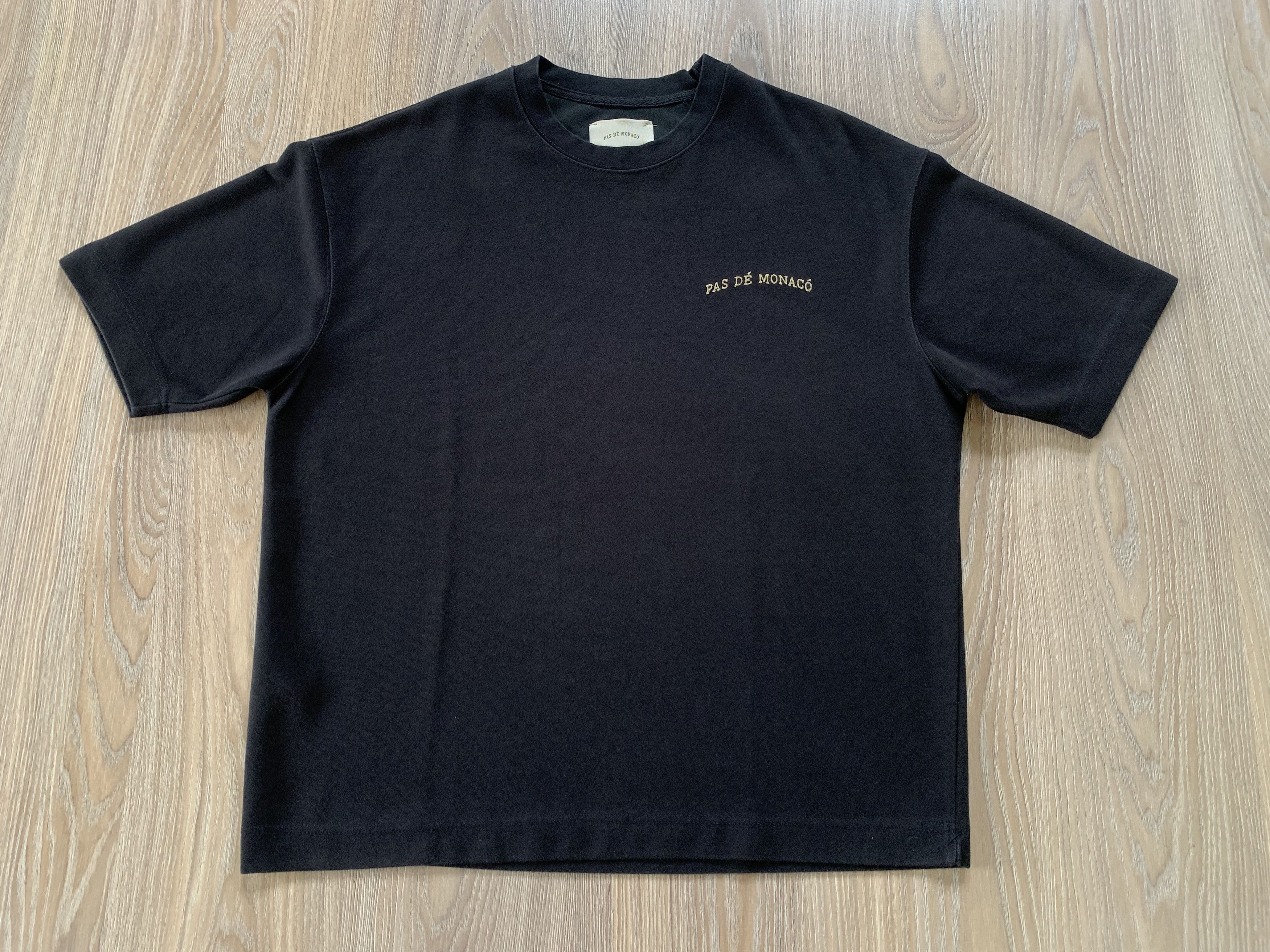 Other Pas De Monaco Black Graphic T-Shirt Size US XL / EU 56 / 4 - 2 Thumbnail