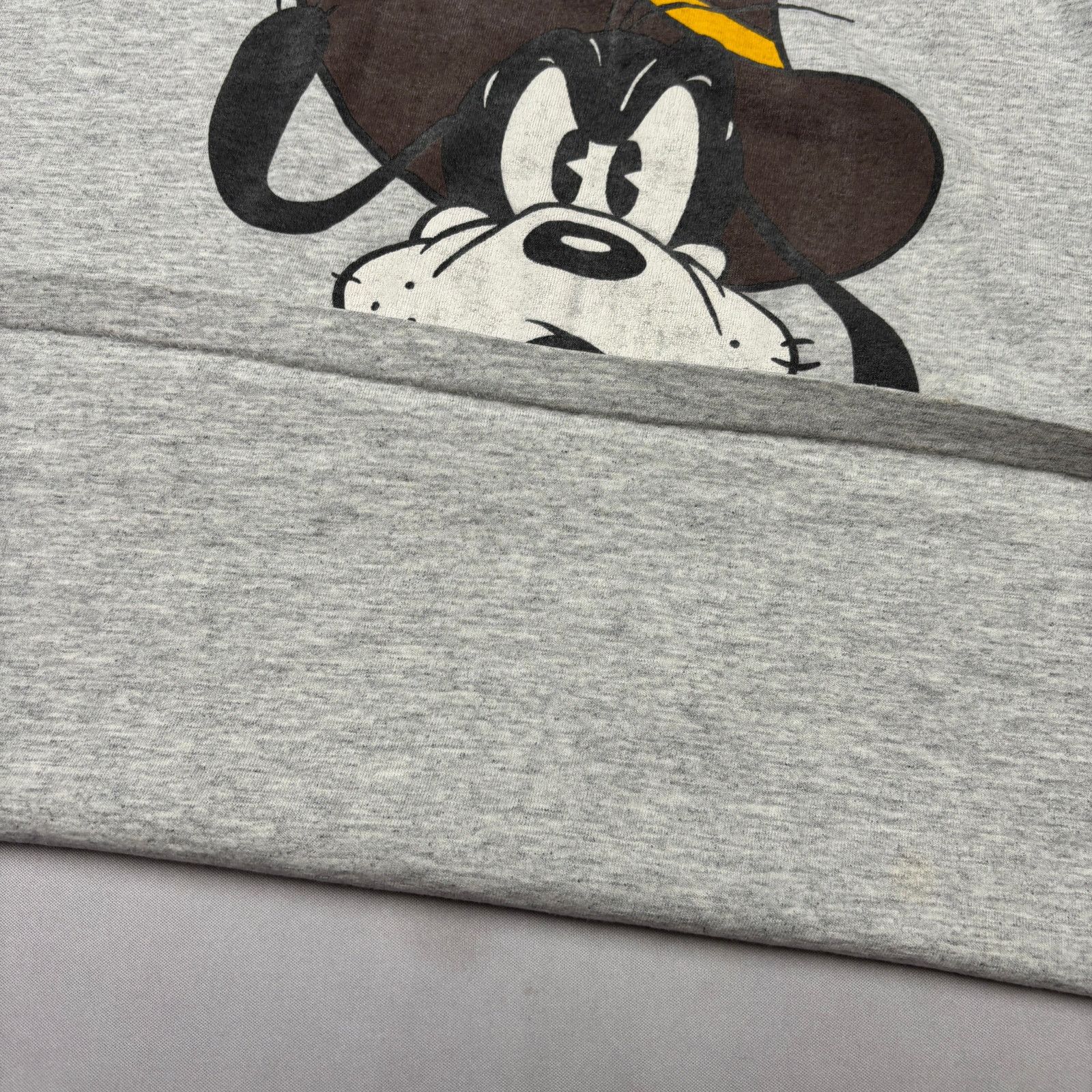 Disney Vintage 80s Goofy Western Cowboy Disney Tee Shirt LS XL Size US XL / EU 56 / 4 - 7 Thumbnail
