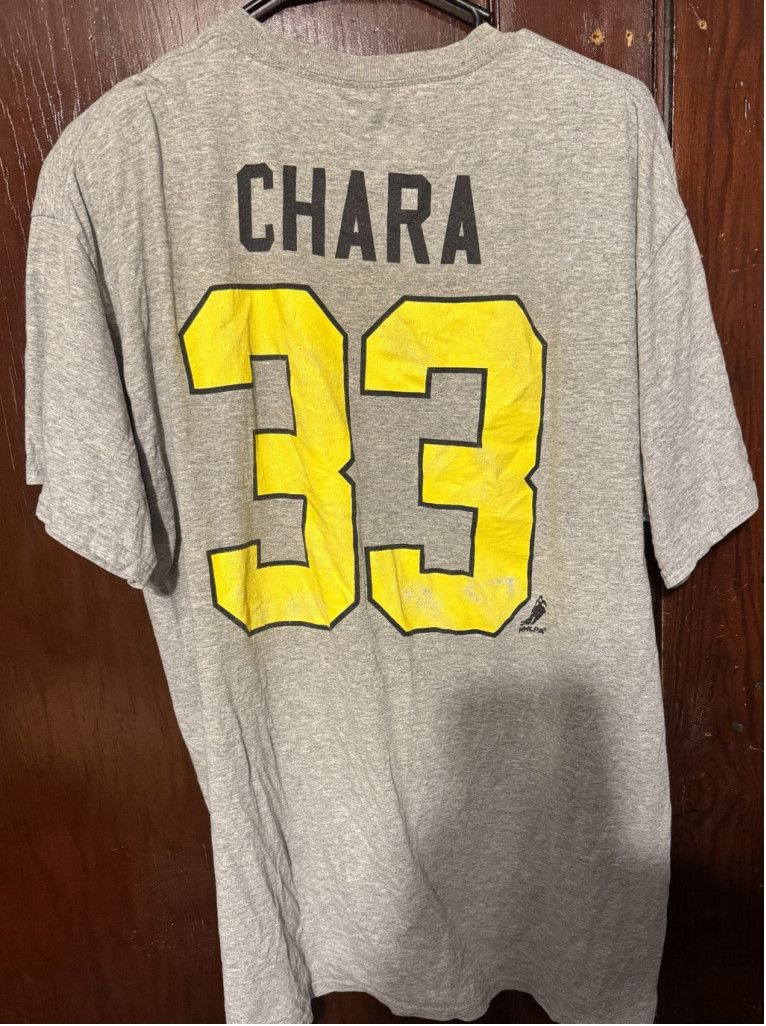 The Unbranded Brand Boston Bruins Zdeno Chara #33 Gray Tee Men's Sz XL Size US XL / EU 56 / 4 - 1 Thumbnail