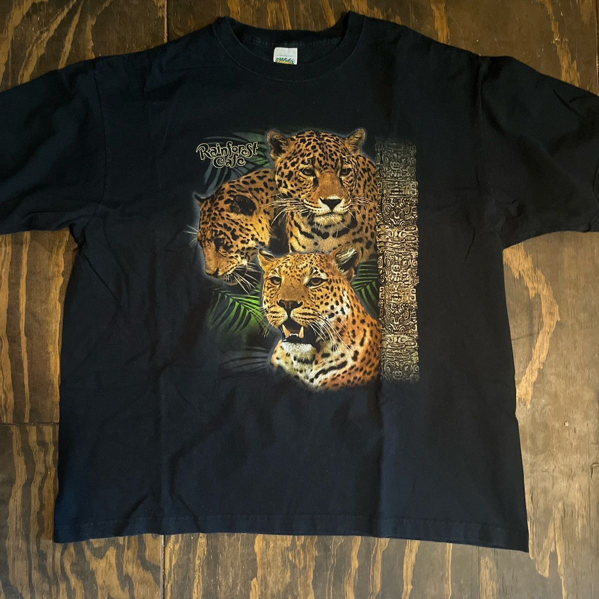 Vintage 90s rainforest cafe graphic tee Size US XL / EU 56 / 4 - 1 Thumbnail