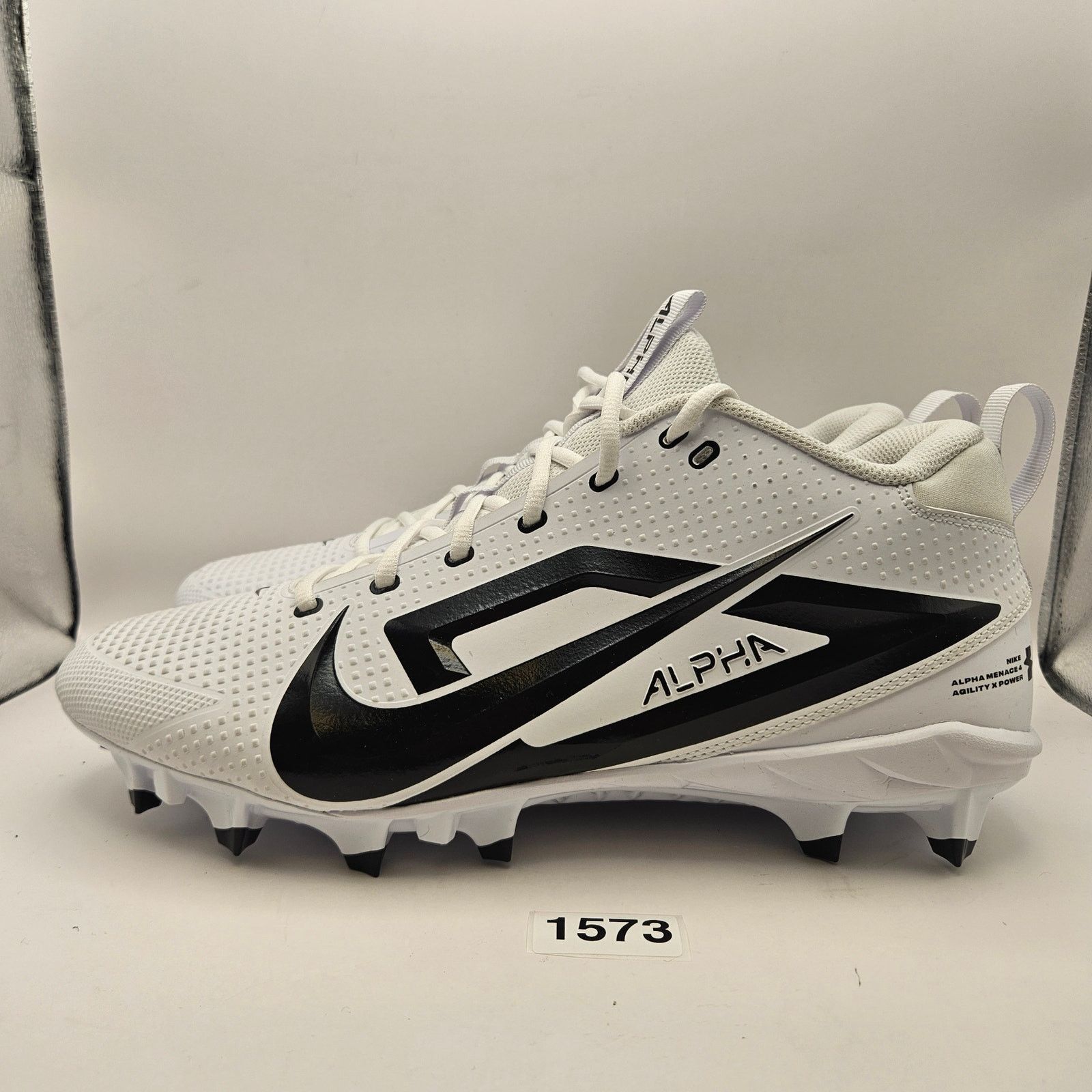 Nike NIKE ALPHA MENACE 4 MEN'S 14 VARSITY AGILITY POWER FOOTBALL Size US 14 / EU 47 - 2 Thumbnail