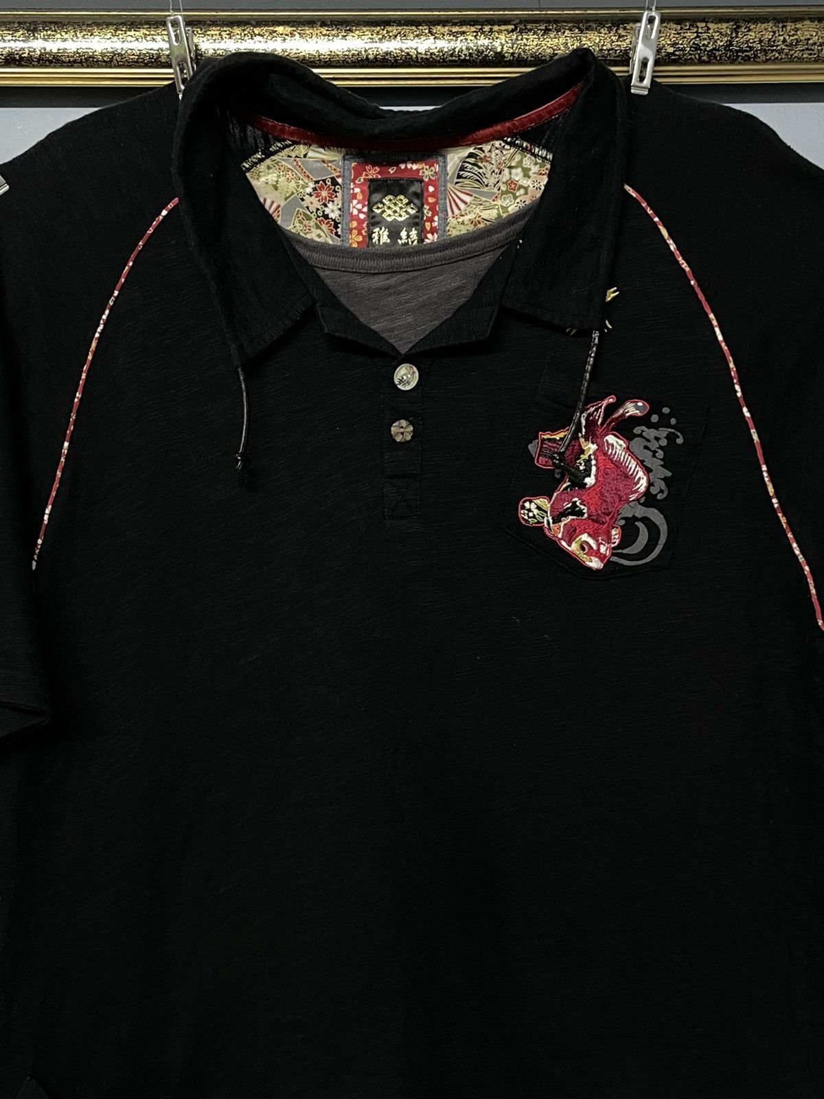 Designer × Japanese Brand × Vintage Vintage Japan Designer Traditional Koi Sukajan Embroidery Size US M / EU 48-50 / 2 - 3 Thumbnail