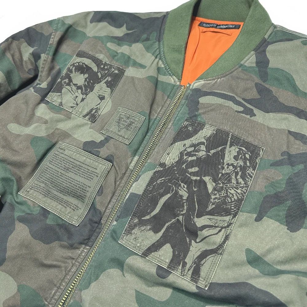Rough Simmons Camo Bomber Jacket Size US XL / EU 56 / 4 - 2 Thumbnail