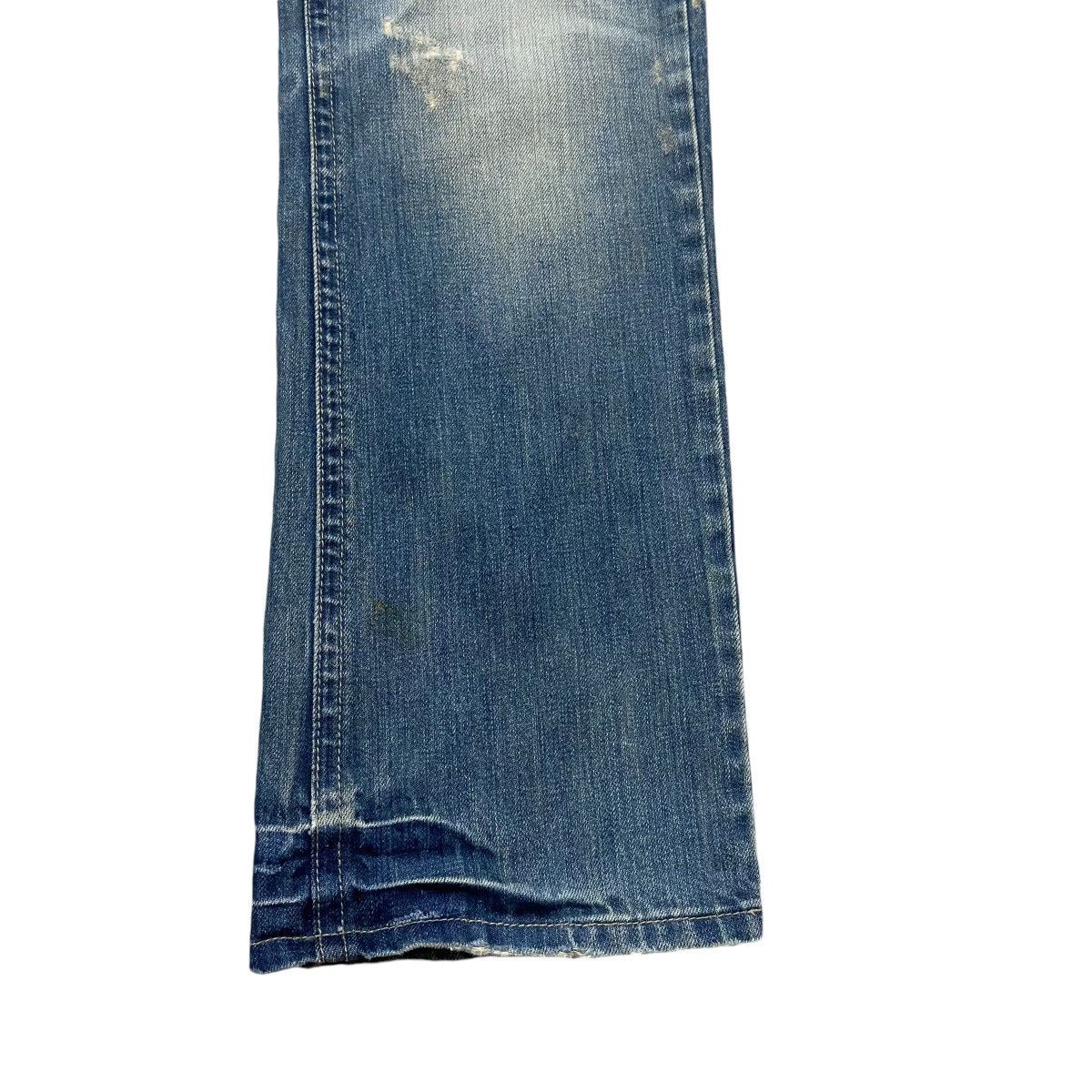 Japanese Brand CRAZY LEOPARD Denim Poker Jeans Ripped Size US 32 / EU 48 - 11 Thumbnail
