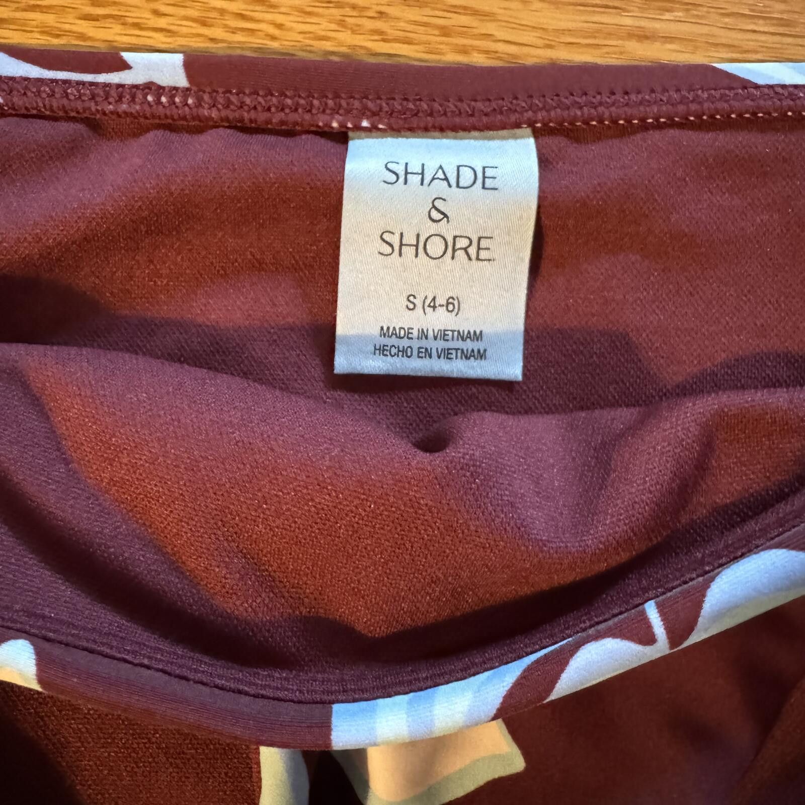 Other New Shade & Shore Floral Bikini Bottoms Size Small Size ONE SIZE - 2 Thumbnail