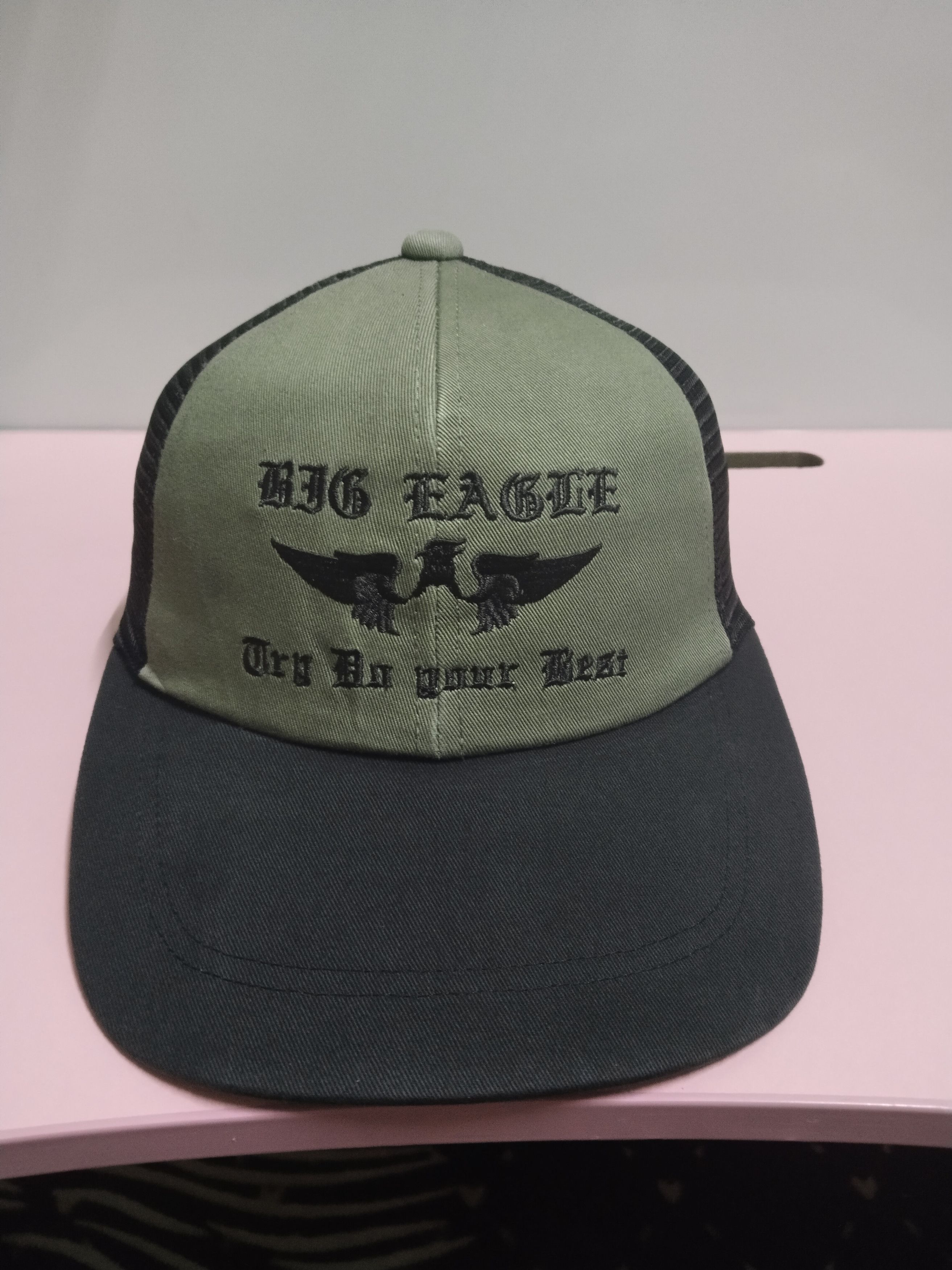 Japanese Brand EAGLE WING VINTAGE TRUCKER HAT Size ONE SIZE - 1 Thumbnail