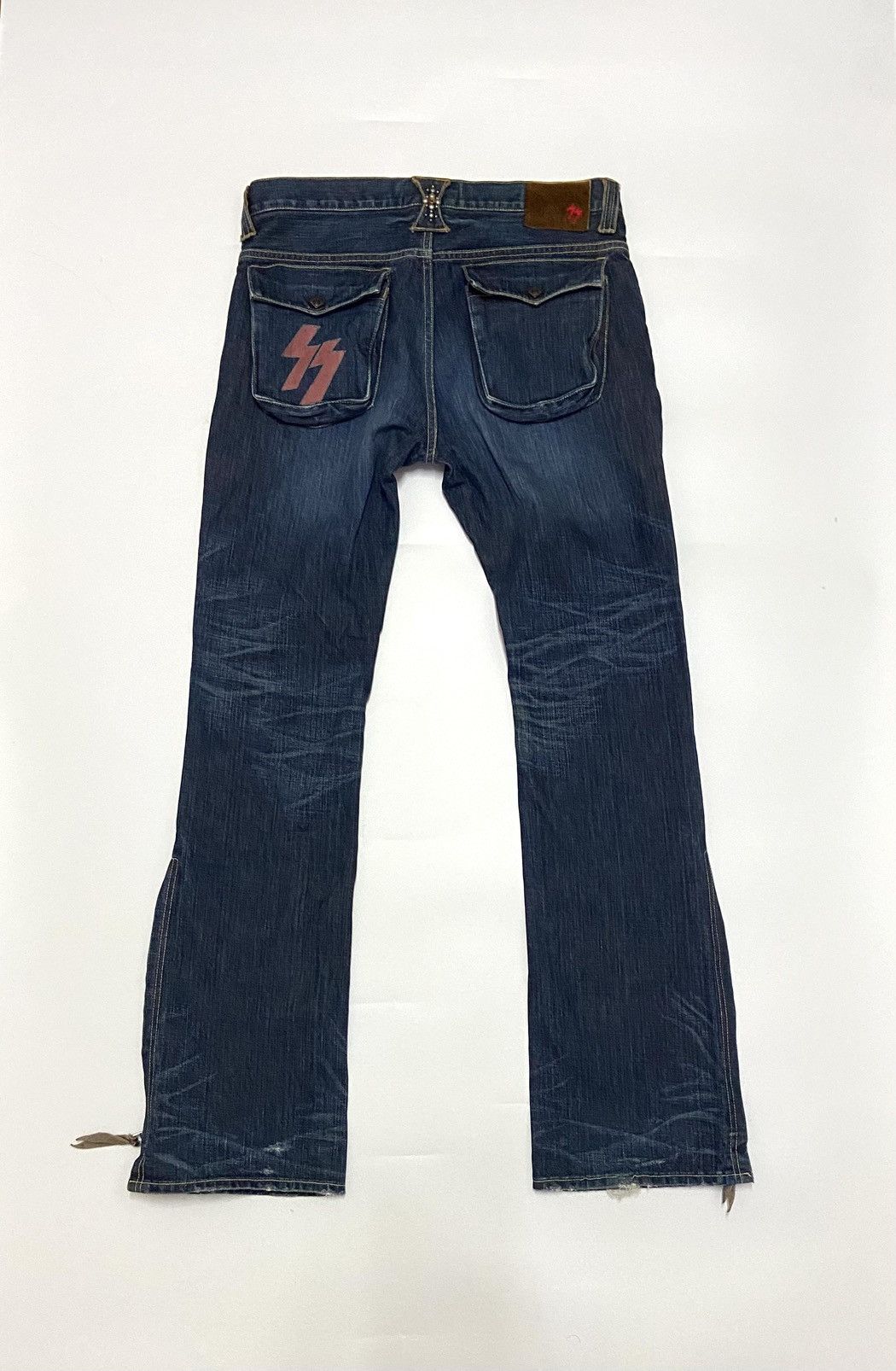 SKULL FLIGHT SS BOOTCUT JEANS