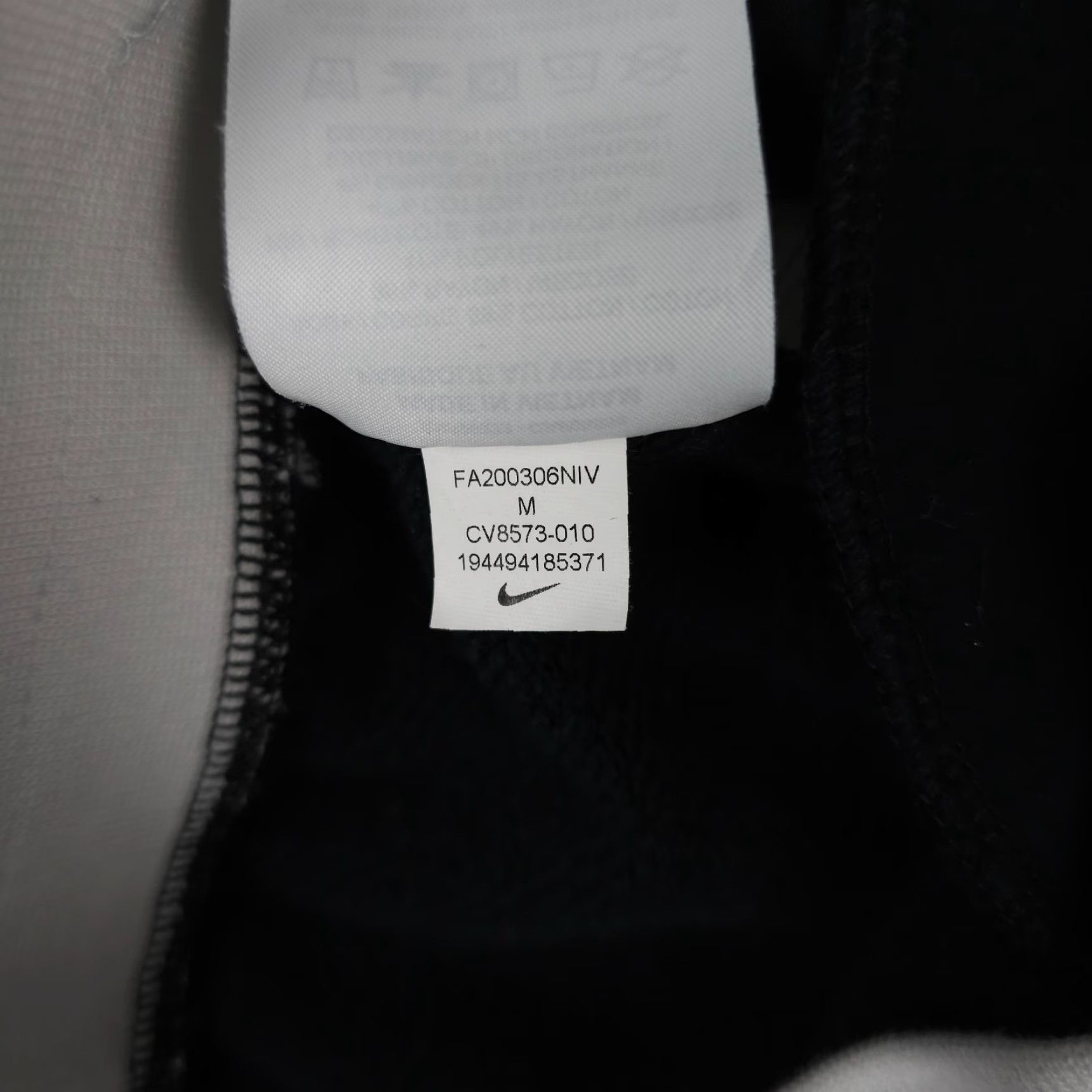 Nike Nike Air Pants Womens Medium Black White Gray Colorblock Jogger Tapered Ankle Sportswear Size 32" / US 10 / IT 46 - 5 Thumbnail