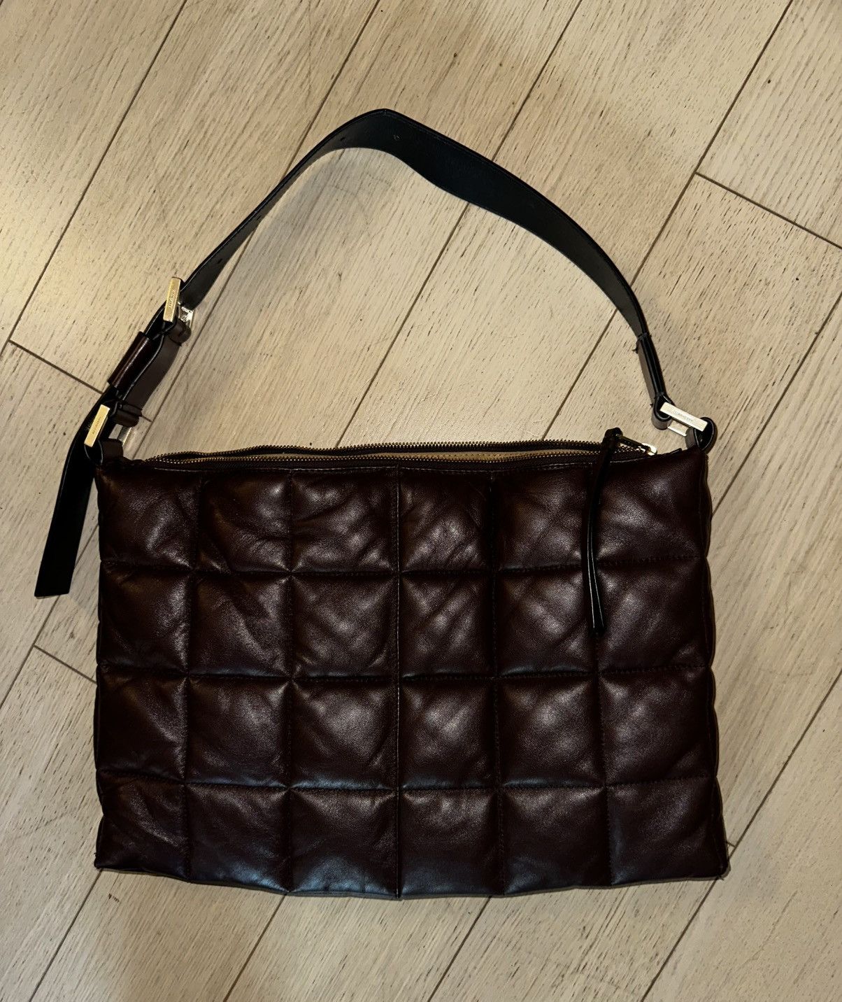 Allsaints ALLSAINTS Edbury Quilted Leather Shoulder Bag Size ONE SIZE - 2 Thumbnail