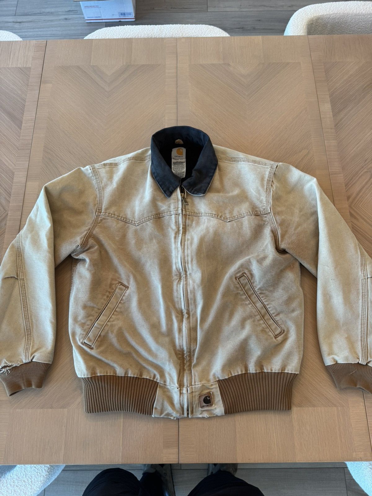 Carhartt × Vintage Vintage Tan Carhartt Santa Fe Size US L / EU 52-54 / 3 - 1 Thumbnail